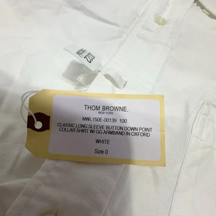 Thom Browne Thom Browne Classic Striped Oxford Shirt -2507 Size US M / EU 48-50 / 2 - 4 Thumbnail