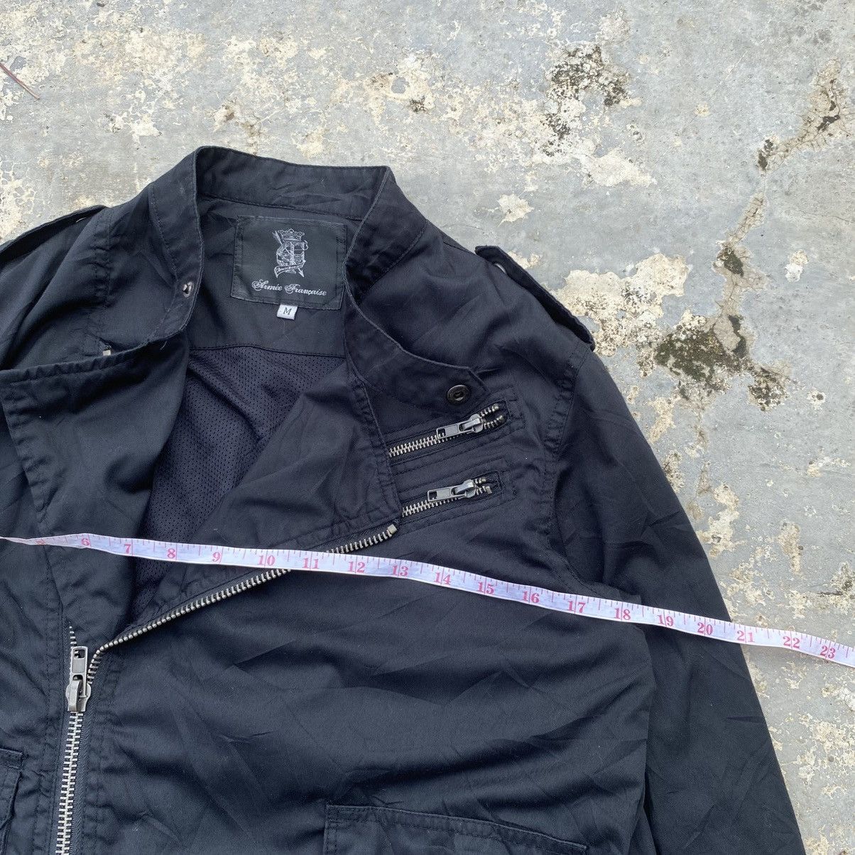 Japanese Brand aimee francaise double collar bike jacket Size US M / EU 48-50 / 2 - 12 Thumbnail