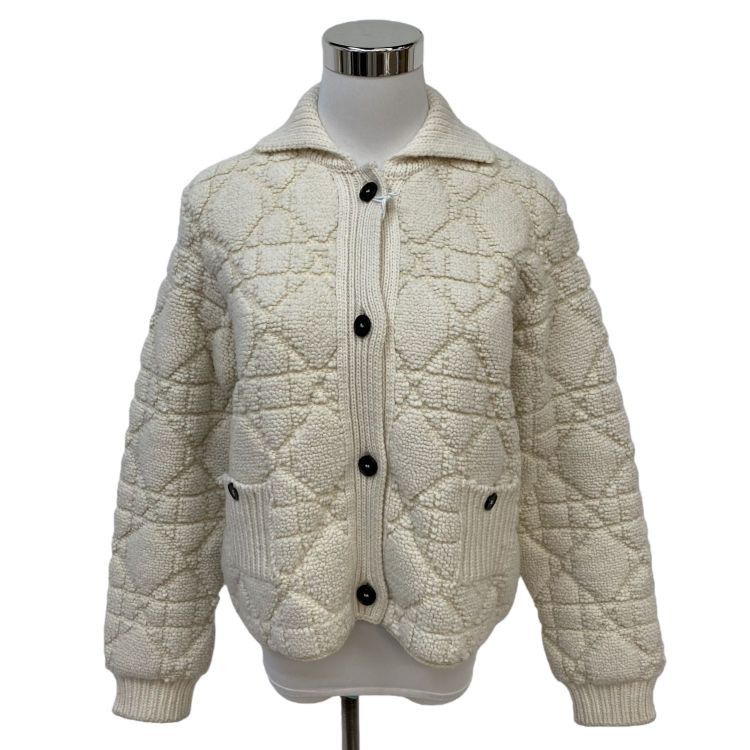 Dior Christian Dior Quilted Knit Jacket Size 36 Size XS / US 0-2 / IT 36-38 - 1 Thumbnail