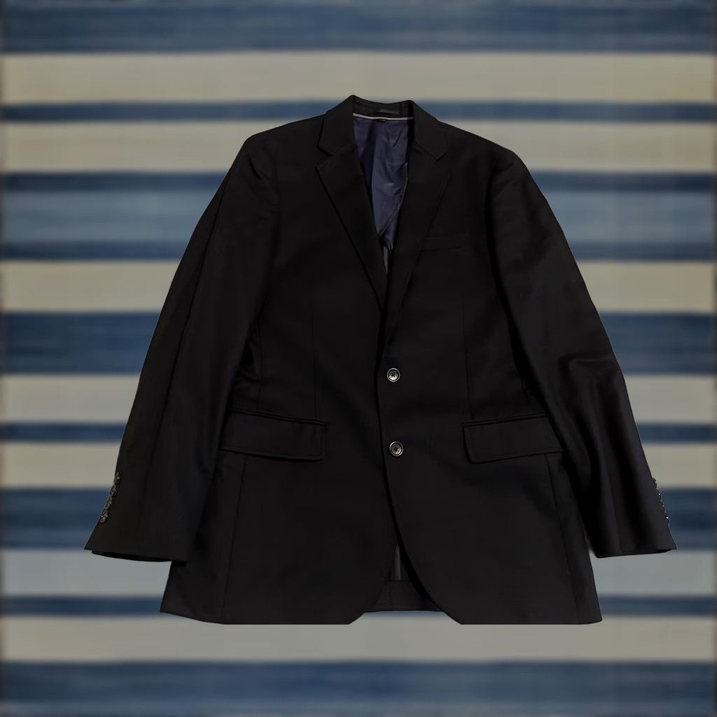 J.Crew J.CREW Blazer 36R Wool Navy Vitale Barberis Canonico Slim Regular Jacket Coat Blazer 2 Button Men Size 36R - 1 Thumbnail