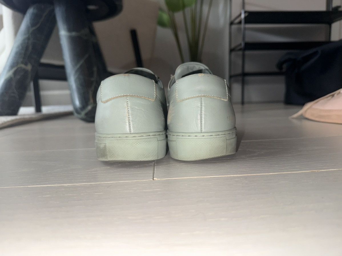 Common Projects Common Projects Achilles Light Green Size US 11 / EU 44 - 4 Thumbnail