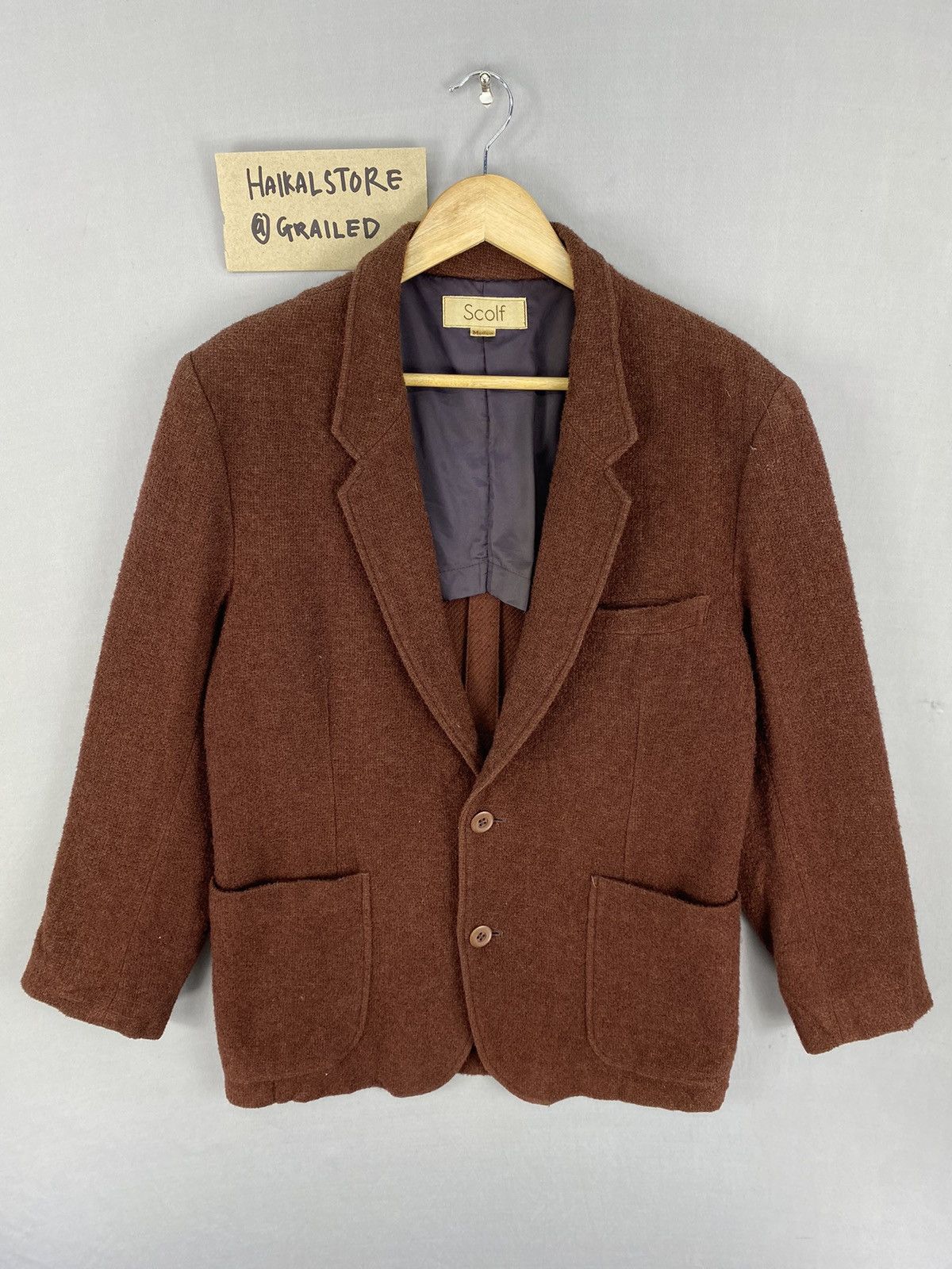 Vintage Wool Jacket By Scolf