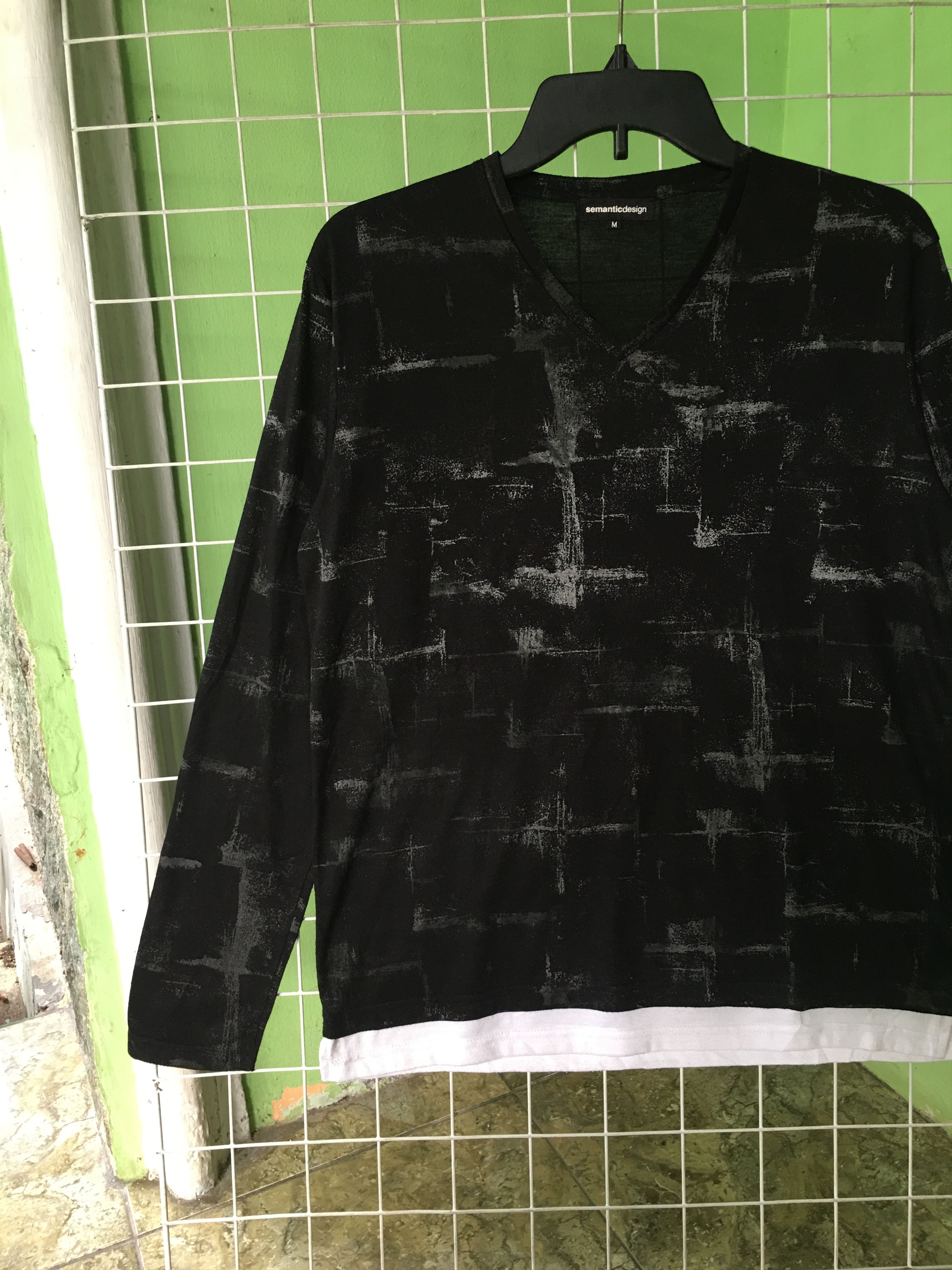 14th Addiction 2000s Semantic Design Long sleeve Size US M / EU 48-50 / 2 - 3 Thumbnail