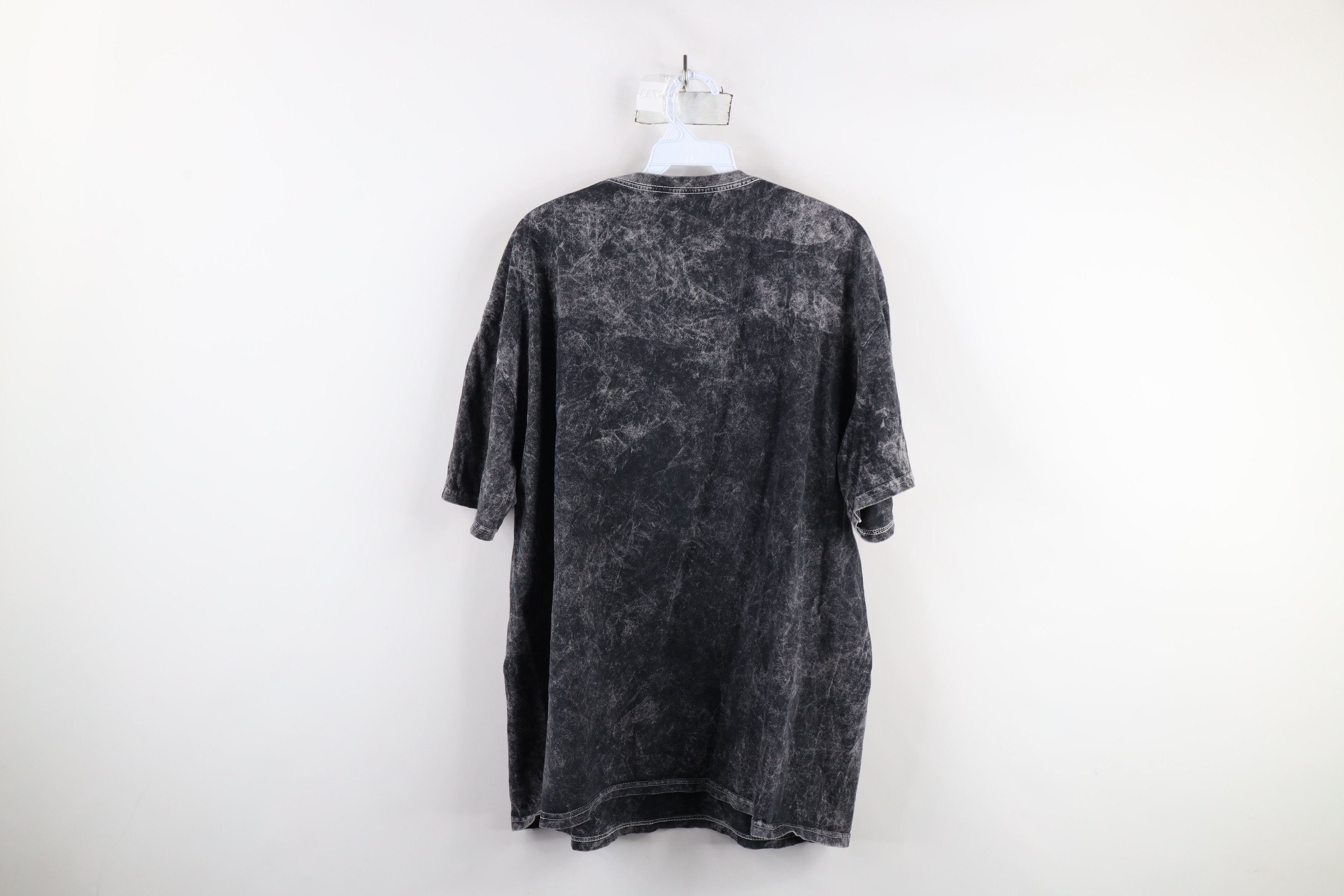 Vintage Vintage Y2K Acid Wash Spell Out Pink Floyd Band T-Shirt Size US XXL / EU 58 / 5 - 8 Thumbnail