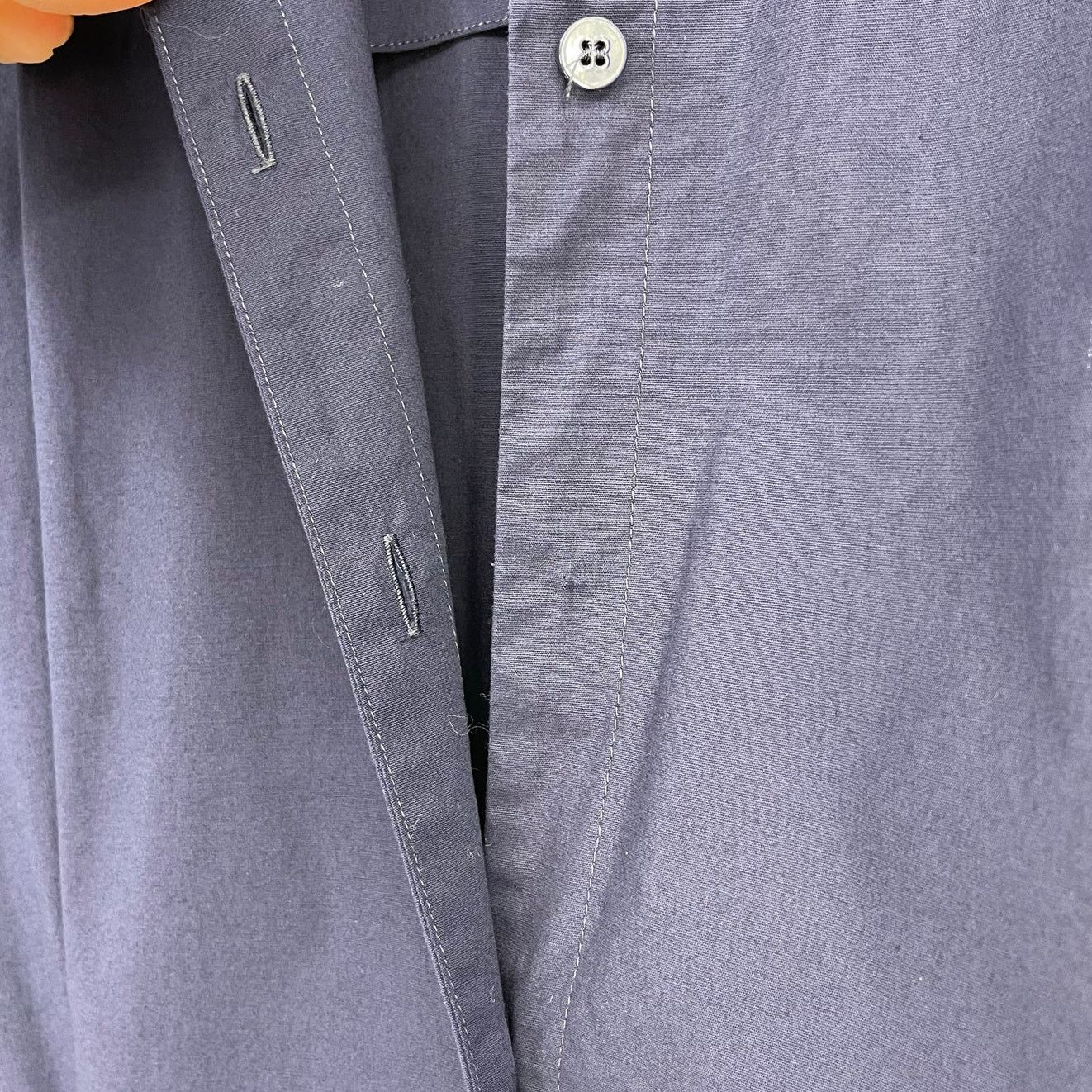 The Attico THE ATTICO | NWT Long Sleeve Shirt Dress in Navy Blue IT 38 Size XS / US 0-2 / IT 36-38 - 10 Thumbnail
