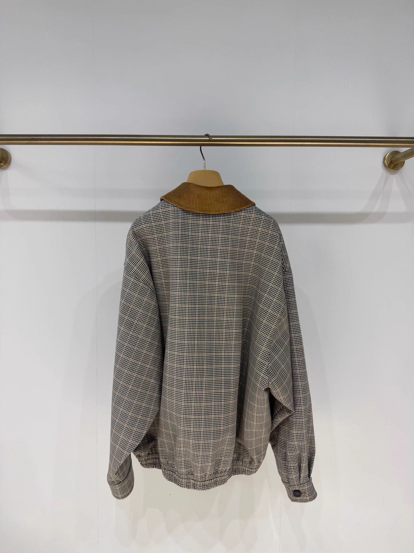 Miu Miu MIUMIU Retro Check Lapel Oversized Jkt 36 NWT Size XS / US 0-2 / IT 36-38 - 6 Thumbnail