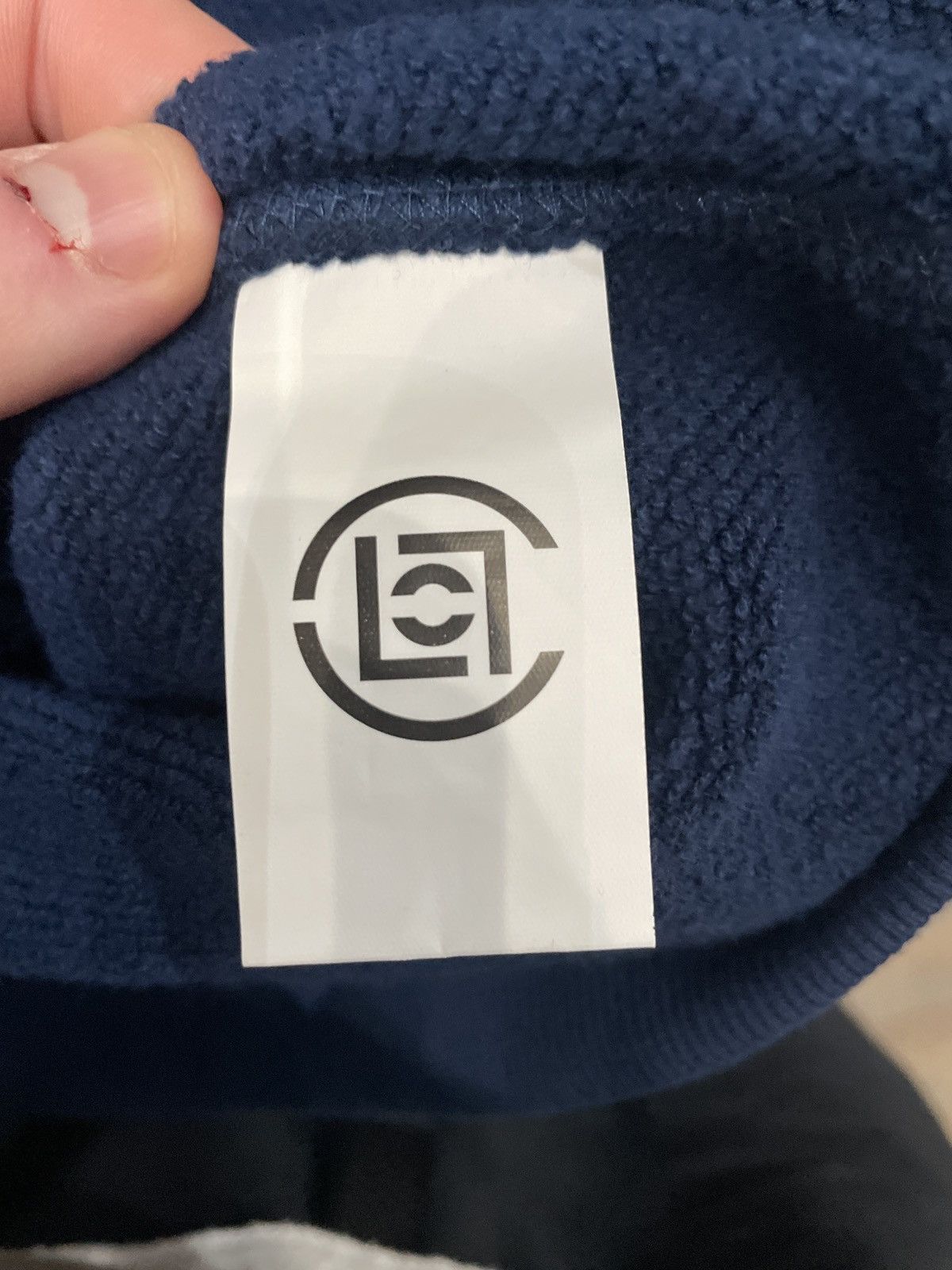 CLOT CLOT x Leslie Anita College Sweatshirt Navy Size XL Size US XL / EU 56 / 4 - 4 Thumbnail