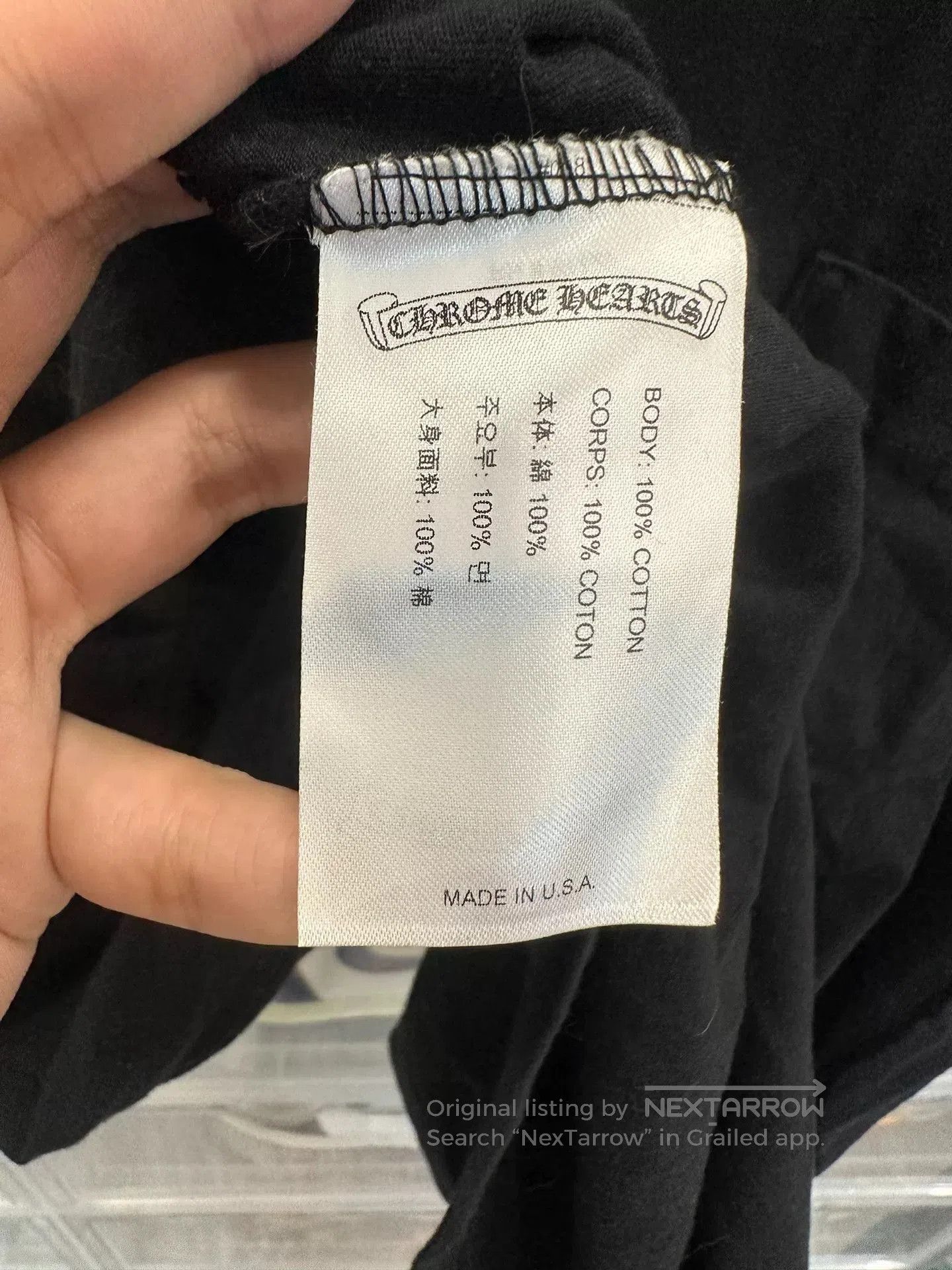 Chrome Hearts Chrome Hearts Black Short Sleeve XL. Size US XL / EU 56 / 4 - 5 Thumbnail