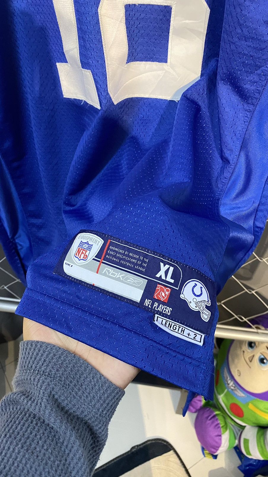 NFL × Vintage Reebok Indianapolis Colts Peyton Manning NFL Jersey XL Size US XL / EU 56 / 4 - 5 Thumbnail