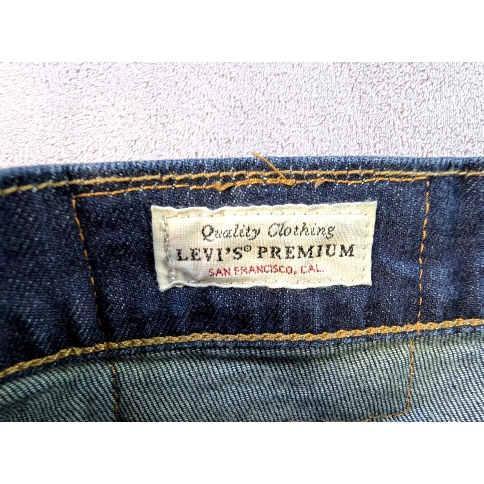 Levi's Levi’s 511 Slim Fit Jeans 30x30 Blue Denim Regular Men 5-Pocket City Logo Vintage: No Size US 30 / EU 46 - 5 Thumbnail