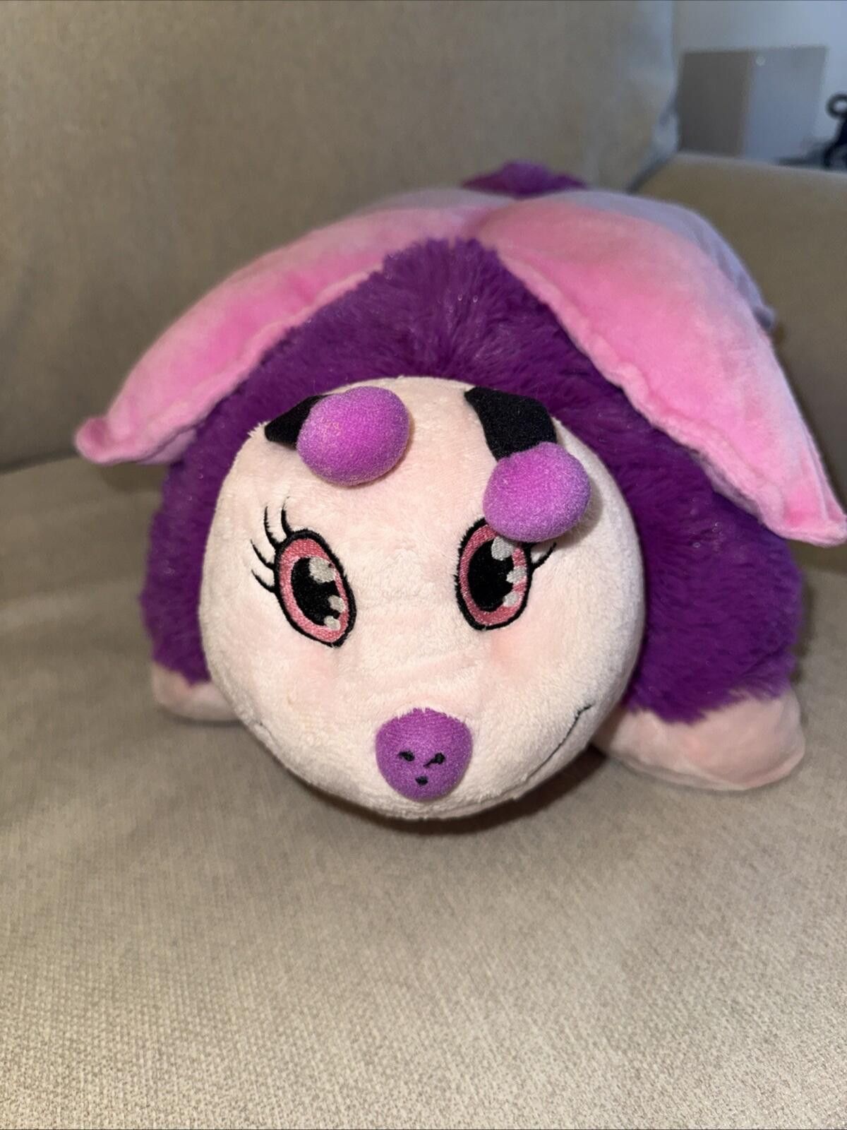 Other Pillow Pet 2010 Fluttery Butterfly Plush NWT Vintage Rare18” Size ONE SIZE - 4 Thumbnail