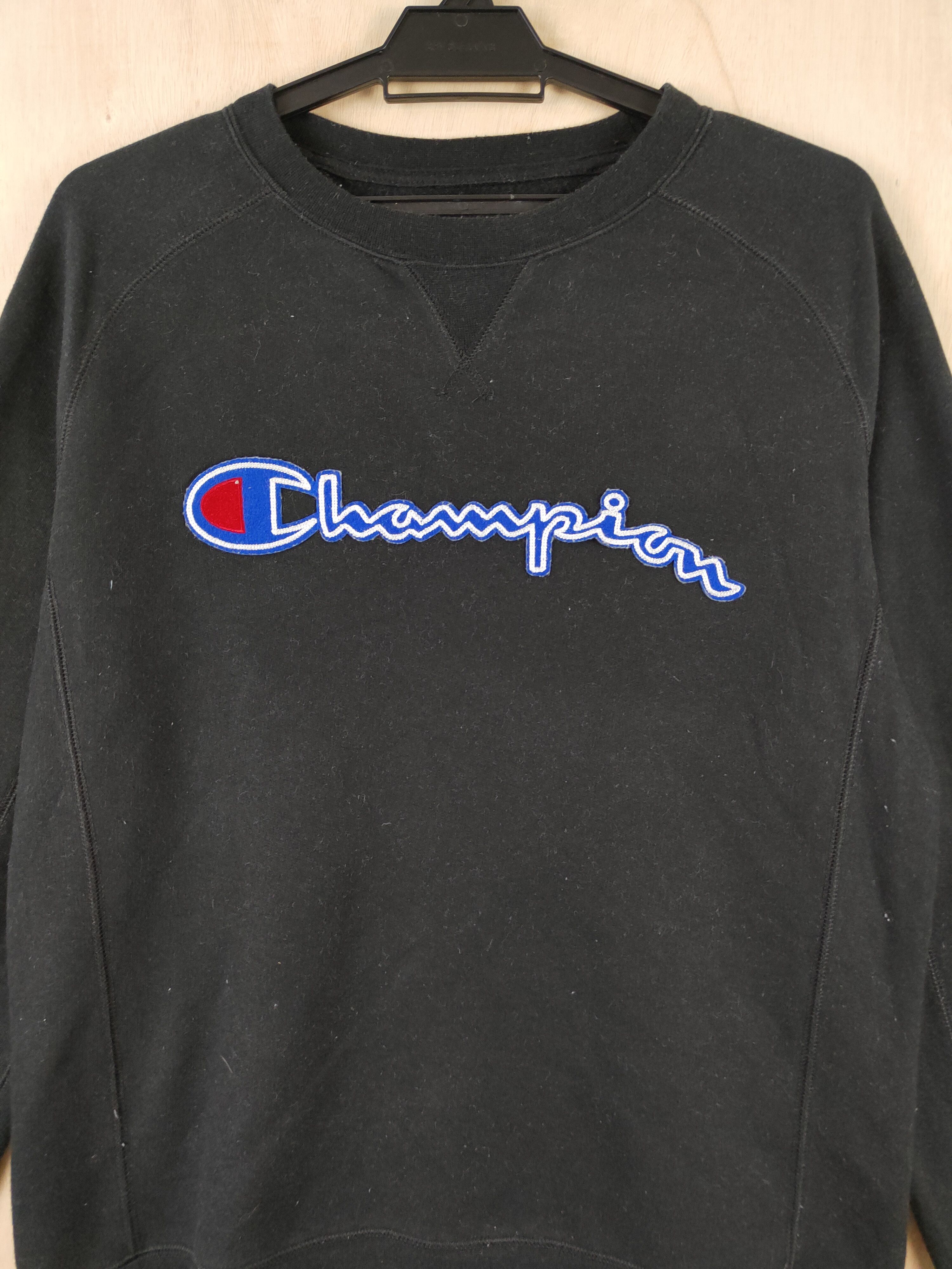 Champion × Japanese Brand × Vintage Champion Black Sweatshirts #S2641 Size US S / EU 44-46 / 1 - 2 Thumbnail