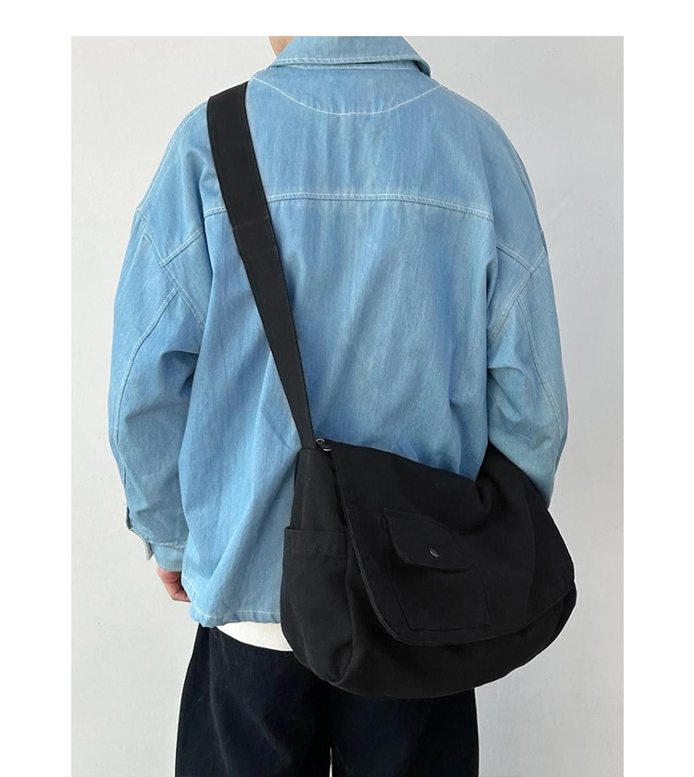 Other Stylish Black Messenger Bag Size ONE SIZE - 1 Thumbnail
