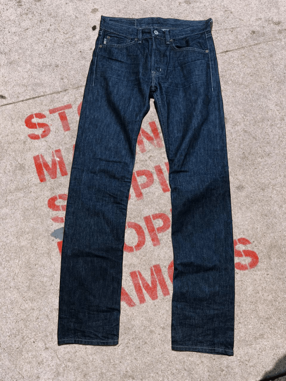 Polo Ralph Lauren Polo Ralph Lauren Vintage Distressed Denim Jeans Size US 30 / EU 46 - 1 Thumbnail