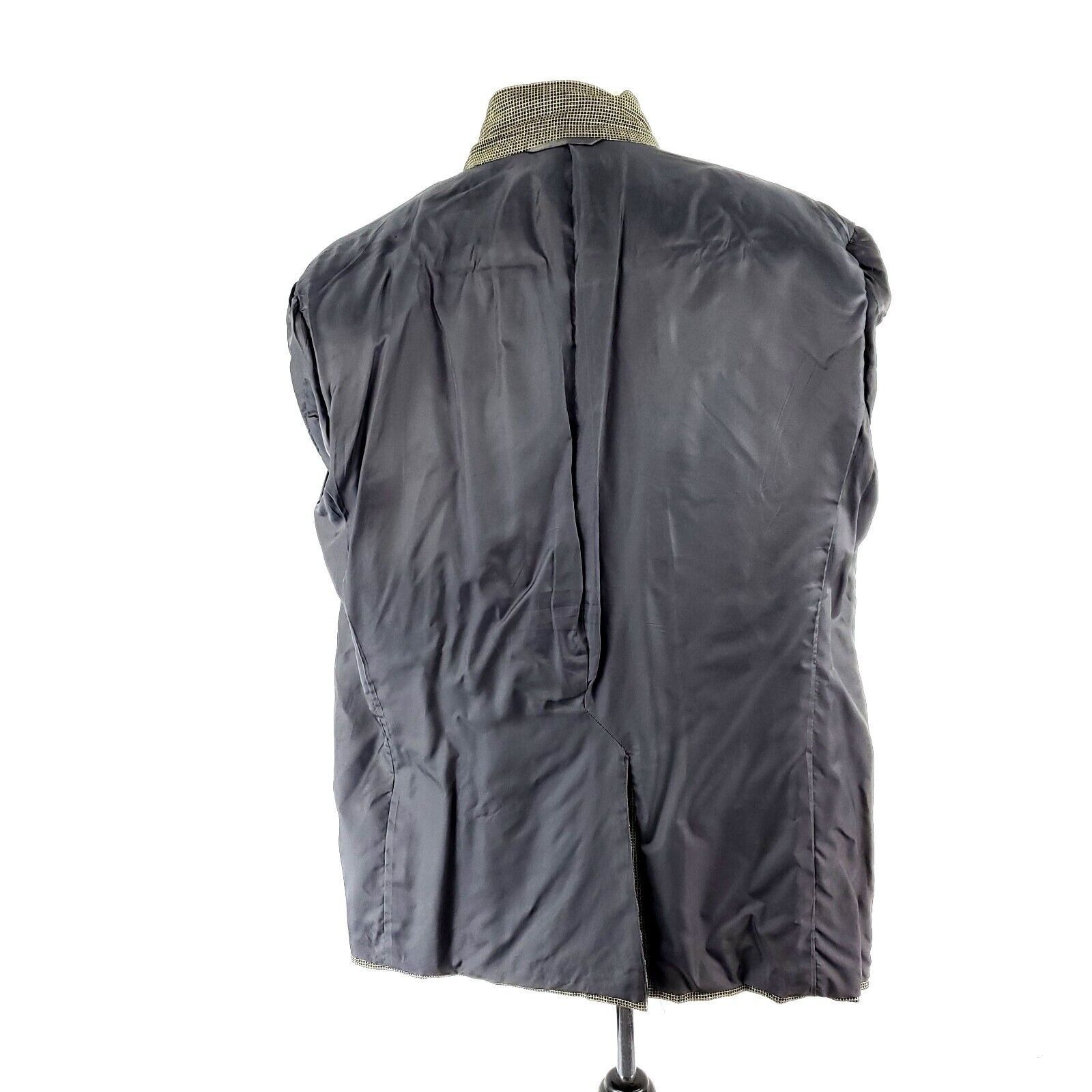 Hickey Freeman Hickey Freeman Wool Silk 2 Button Sport Coat 42R Or Slim Fit Size 42R - 10 Thumbnail