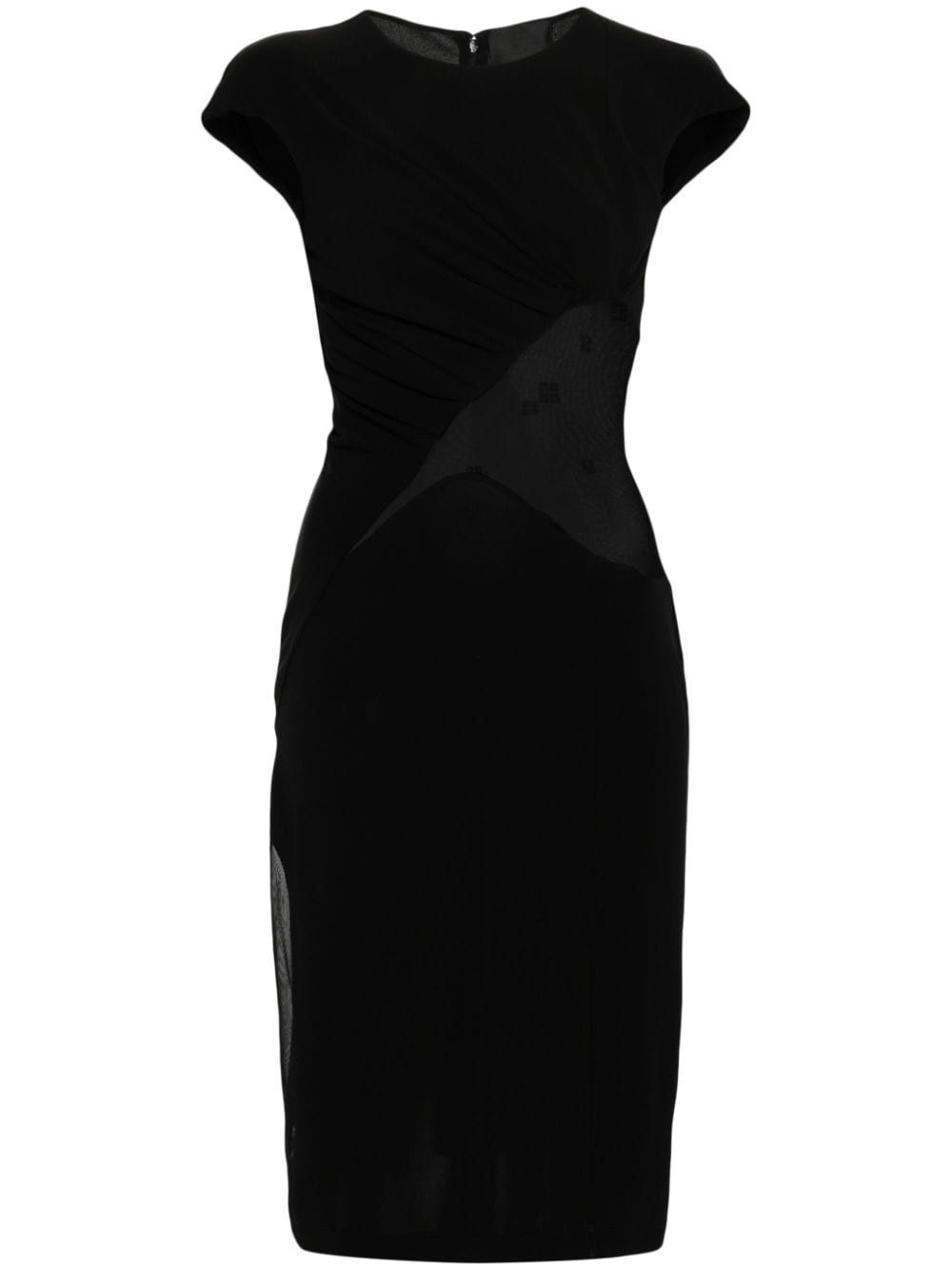 Givenchy LACE CUT-OUT MIDI DRESS Size S / US 4 / IT 40 - 1 Thumbnail