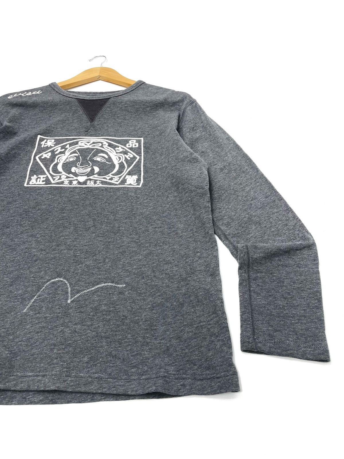 Evisu Vintage Evisu Japan Long Sleeve Graphic T-Shirt – Size M Size US M / EU 48-50 / 2 - 5 Thumbnail