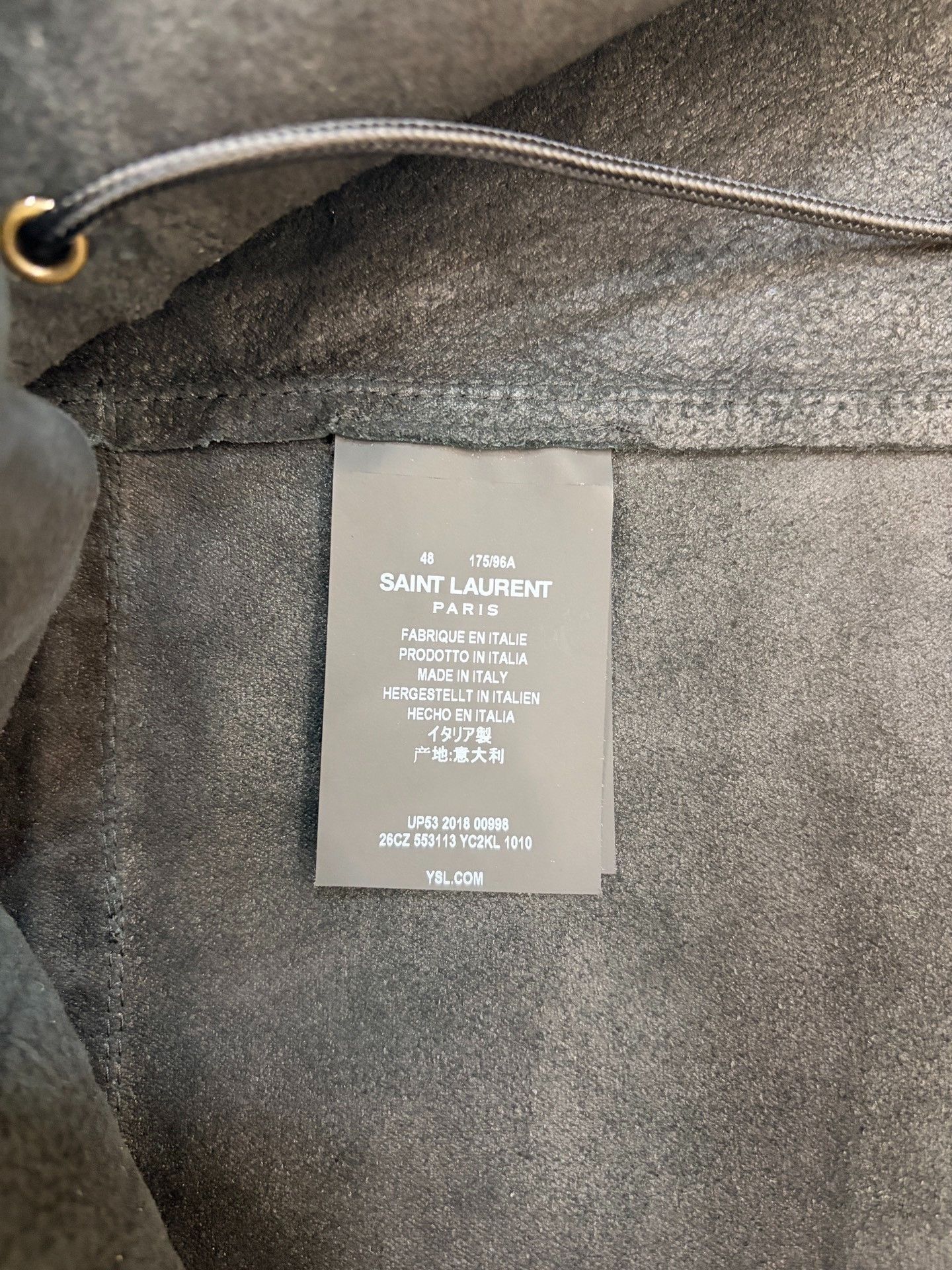 Saint Laurent Paris Saint Laurent SLP 19SS Poster Leather Trench Size US M / EU 48-50 / 2 - 5 Thumbnail
