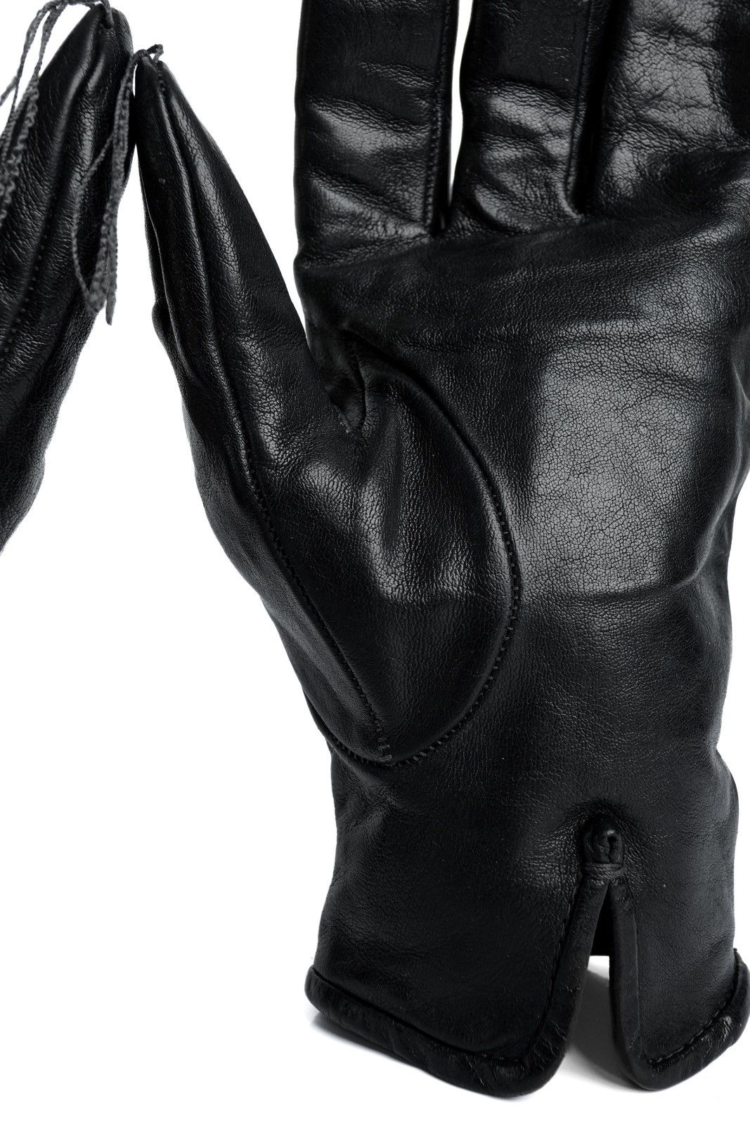 Carol Christian Poell Carol Christian Poell Leather Gloves With Tassels Size 46 - 3 Thumbnail