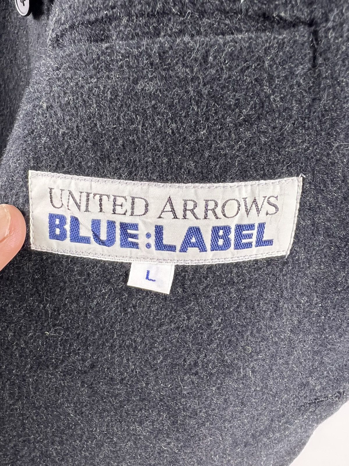 Japanese Brand 🔥 UNITED ARROWS BLUE LABEL WOOL CHORE - L Size US M / EU 48-50 / 2 - 7 Thumbnail