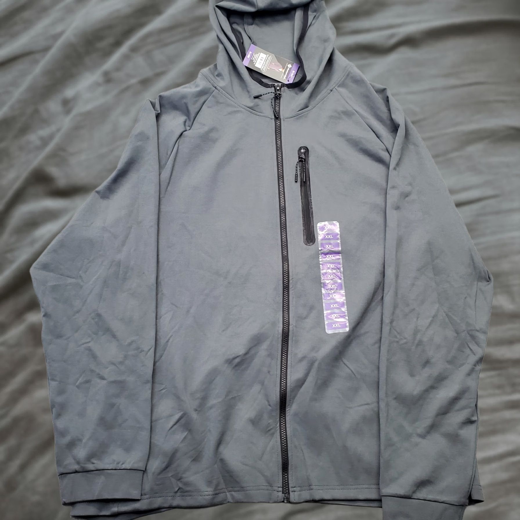 Vintage Member's Mark Golf Hoodie Mens XXL Green Premium Stretch Full Zip Hoodie: Mens Size XXL: NWT Size US XXL / EU 58 / 5 - 1 Thumbnail