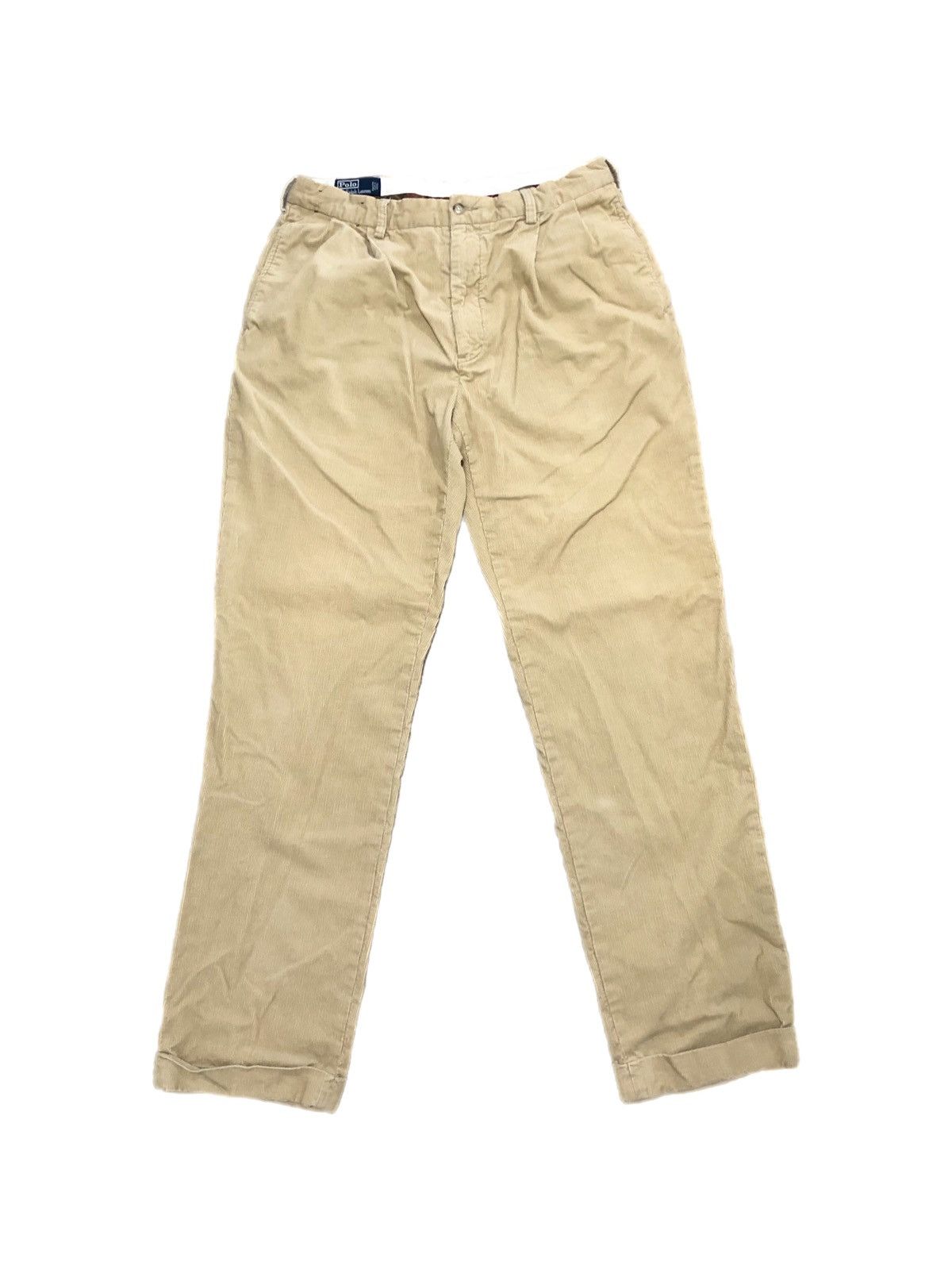 Polo Ralph Lauren Vtg 90s Polo Ralph Lauren Corduroy Hammond Pant Size US 36 / EU 52 - 2 Thumbnail