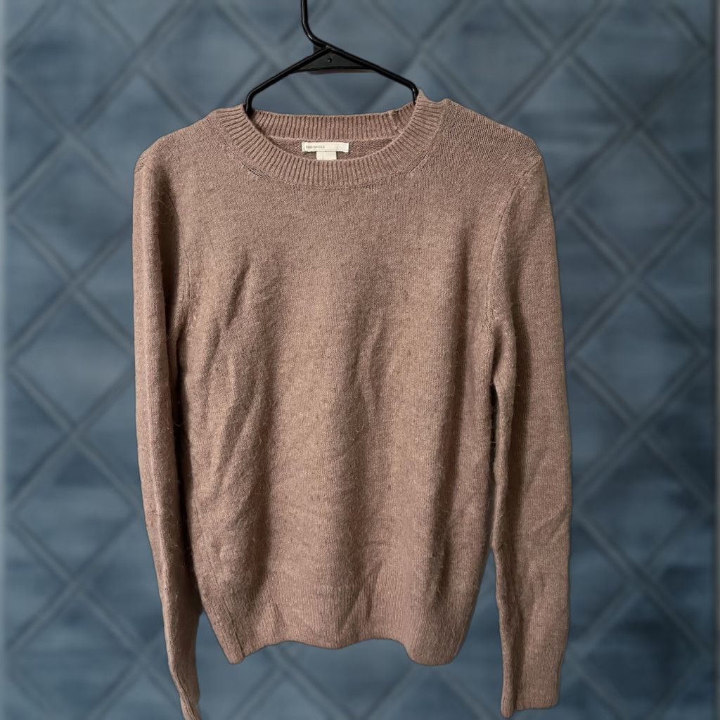 H&M H&M Womens Pullover Sweater Pink Long Sleeve Crew Neck Small Acrylic Blend Size S / US 4 / IT 40 - 1 Thumbnail