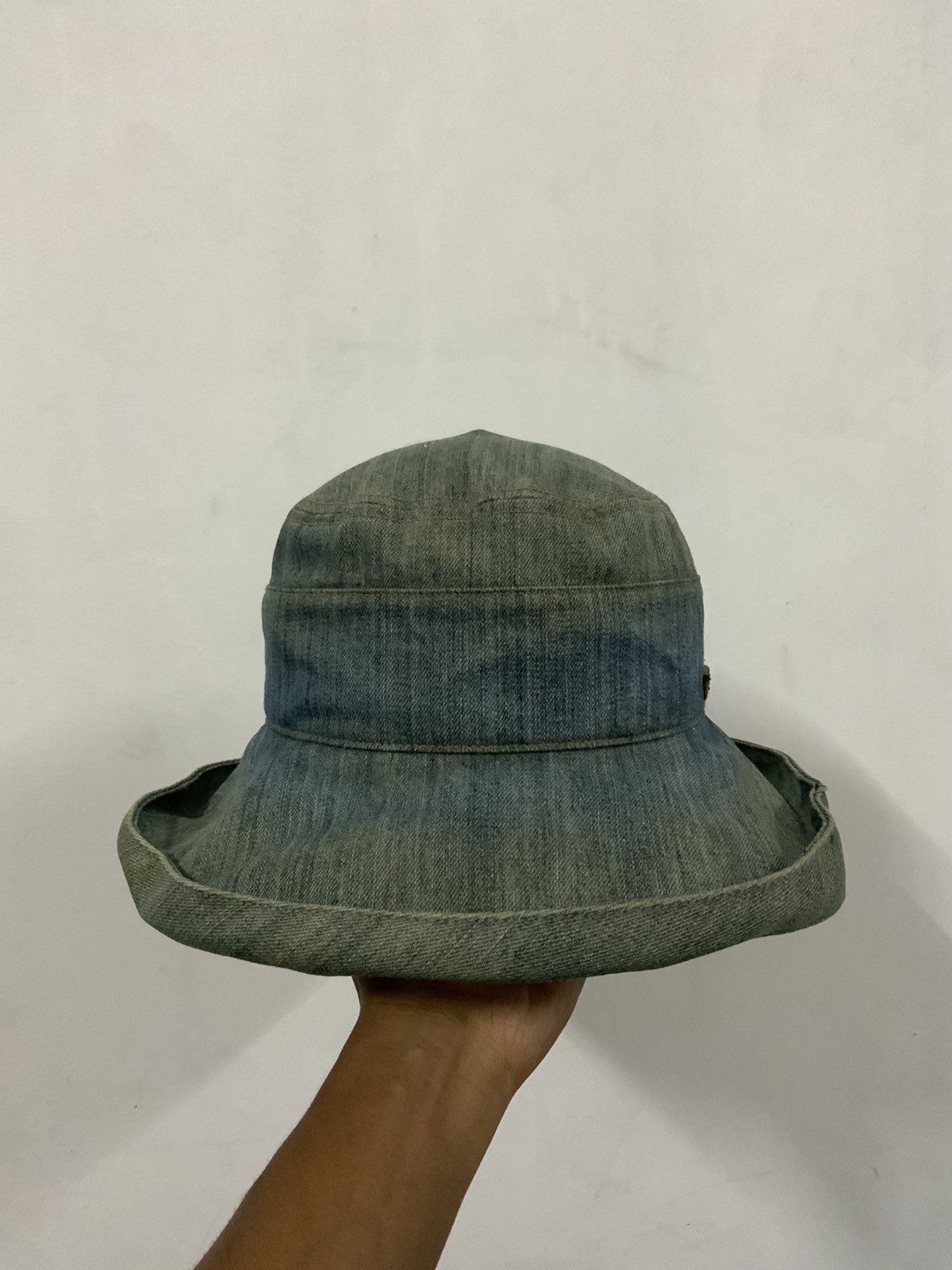 Hat Club Namika Design Rusty Denim Fade Bucket Hat Size ONE SIZE - 5 Thumbnail