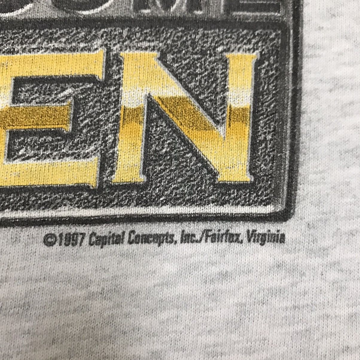 Fruit Of The Loom VINTAGE 90s CAPITAL CONCEPTS TSHIRT Size US L / EU 52-54 / 3 - 14 Thumbnail