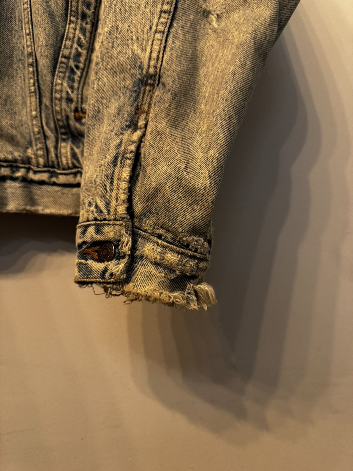 Levi's × Levi's Vintage Clothing × Vintage Vintage Flannel Lined Levi’s Denim Jacket Size US L / EU 52-54 / 3 - 3 Thumbnail