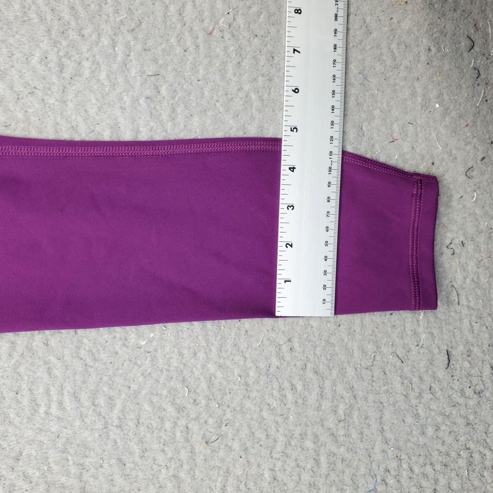 Under Armour Under Armour Womens Fitted Motion Ankle Leggings Purple XS High-Waisted Stretch Size 26" / US 2 / IT 38 - 5 Thumbnail