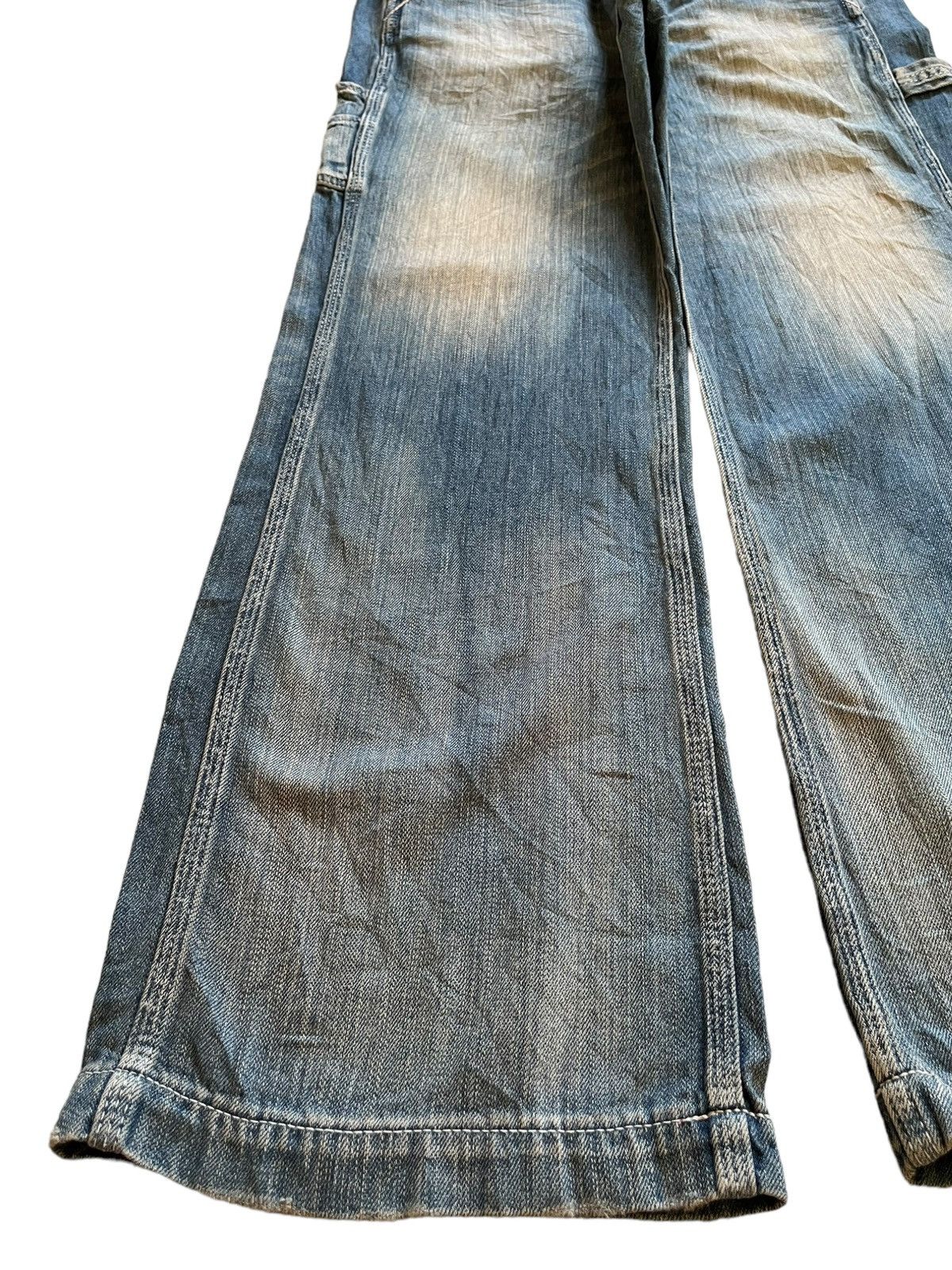 Japanese Brand Vintage Japanese Cepo Buckle Back Baggy Carpenter Jeans Size US 29 - 9 Thumbnail
