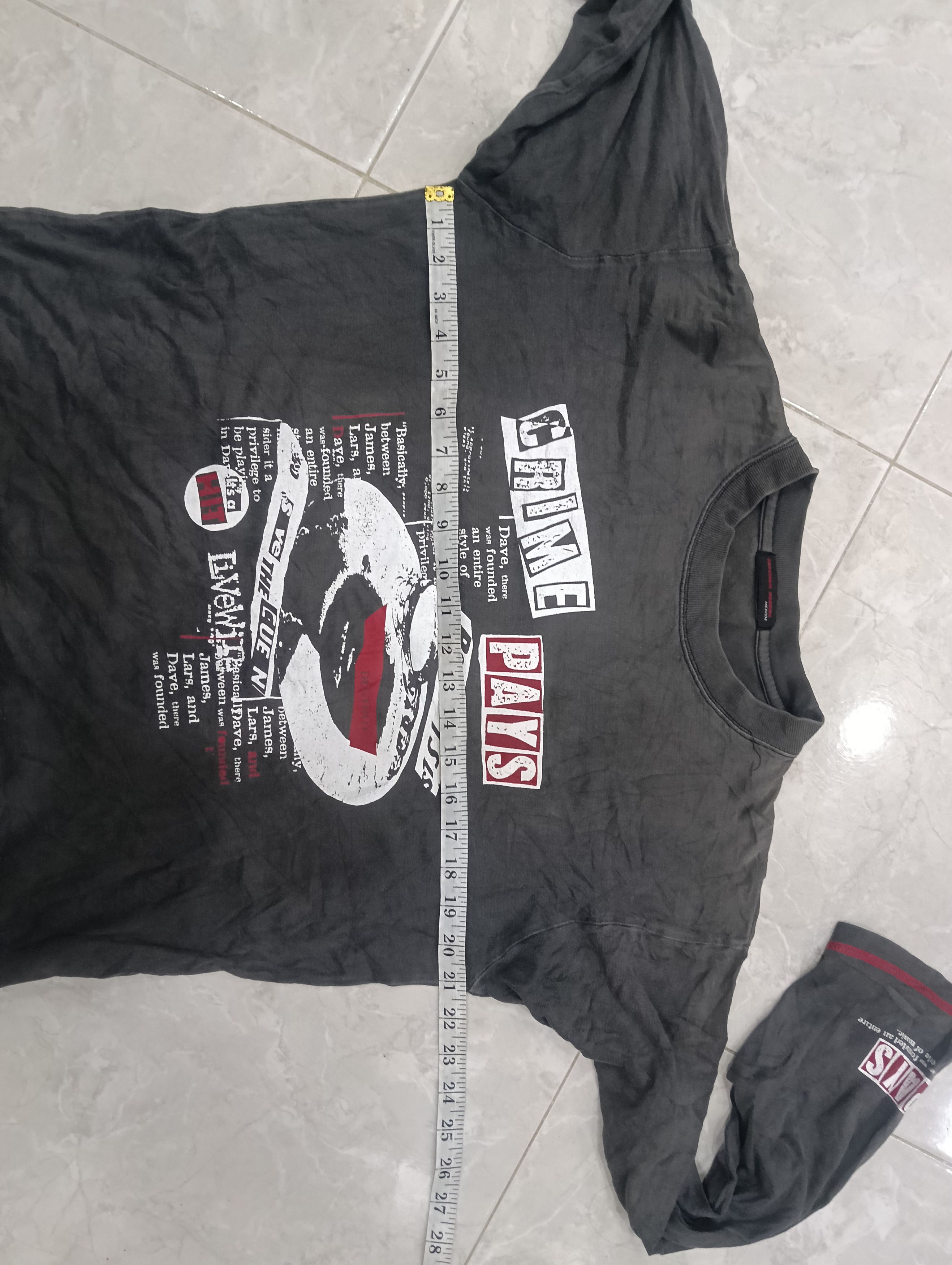 Band Tees Dangerous Warning Japanese Brand Punk History Size US M / EU 48-50 / 2 - 14 Thumbnail