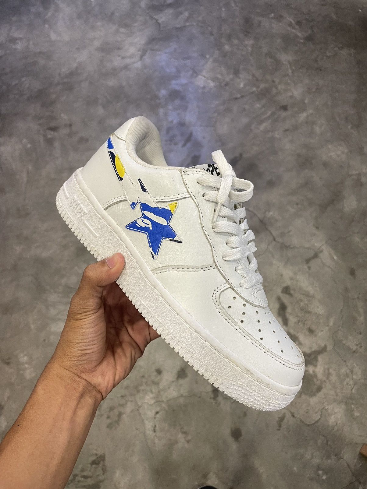 Bape Shanghai Bapesta Size US 6.5 / EU 39-40 - 2 Thumbnail