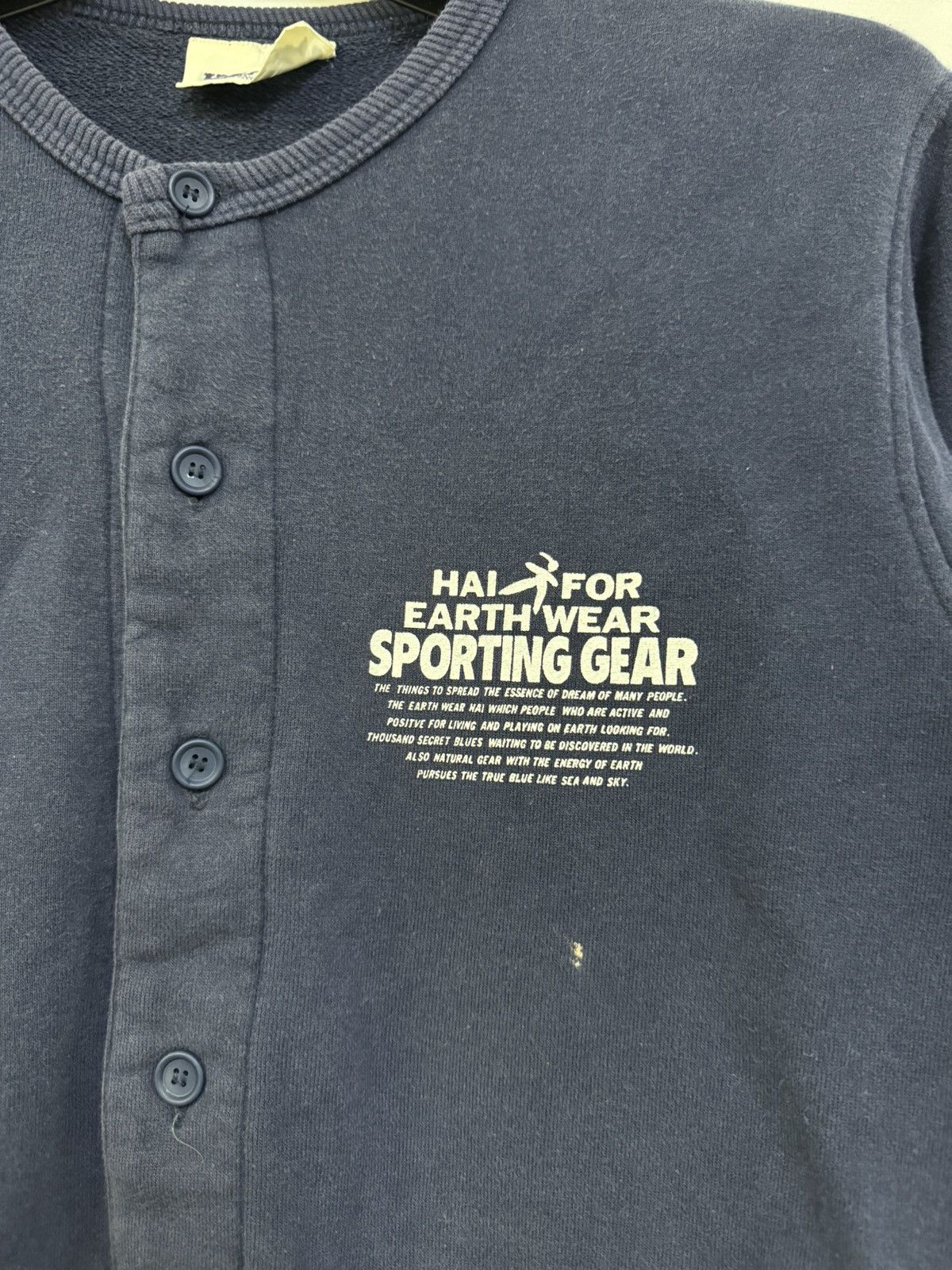 Hai Sporting Gear VINTAGE ISSEY MIYAKE HAI SPORTING GEAR BUTTON UP SUNFADED Size US M / EU 48-50 / 2 - 4 Thumbnail