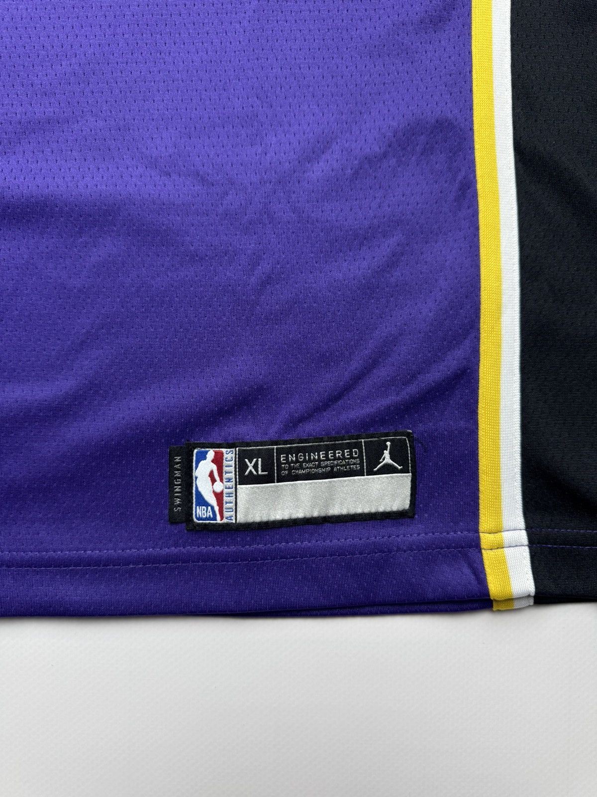 Nike Jordan LeBron James #23 Lakers Swingman Jersey - Purple Size US XL / EU 56 / 4 - 5 Thumbnail