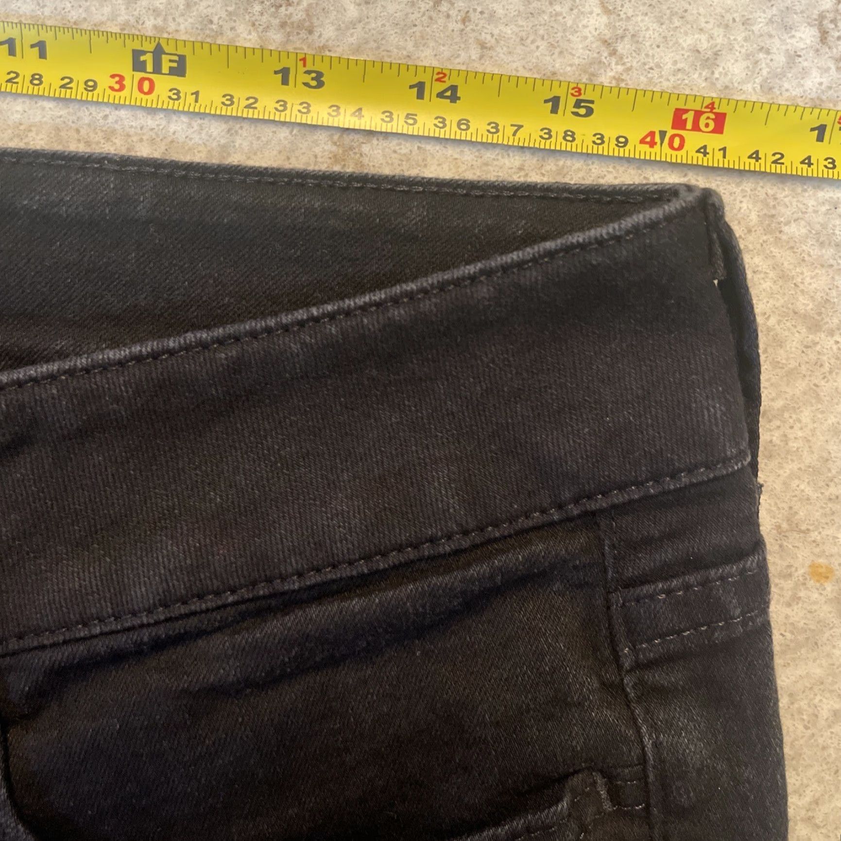 Lee Lee Riders By Lee Women's Jeans 10 M Mid Rise Straight Black Stretch Denim 32x32 Size 32" / US 10 / IT 46 - 7 Thumbnail