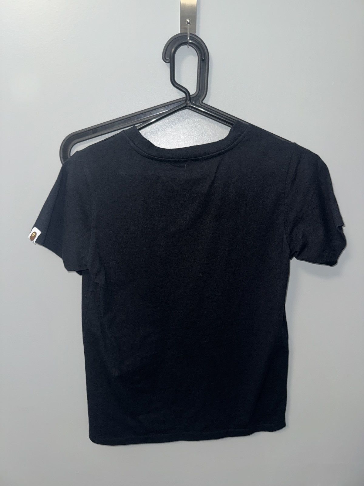 Bape Bape plain black tee with bape head logo Size XS / US 0-2 / IT 36-38 - 2 Thumbnail