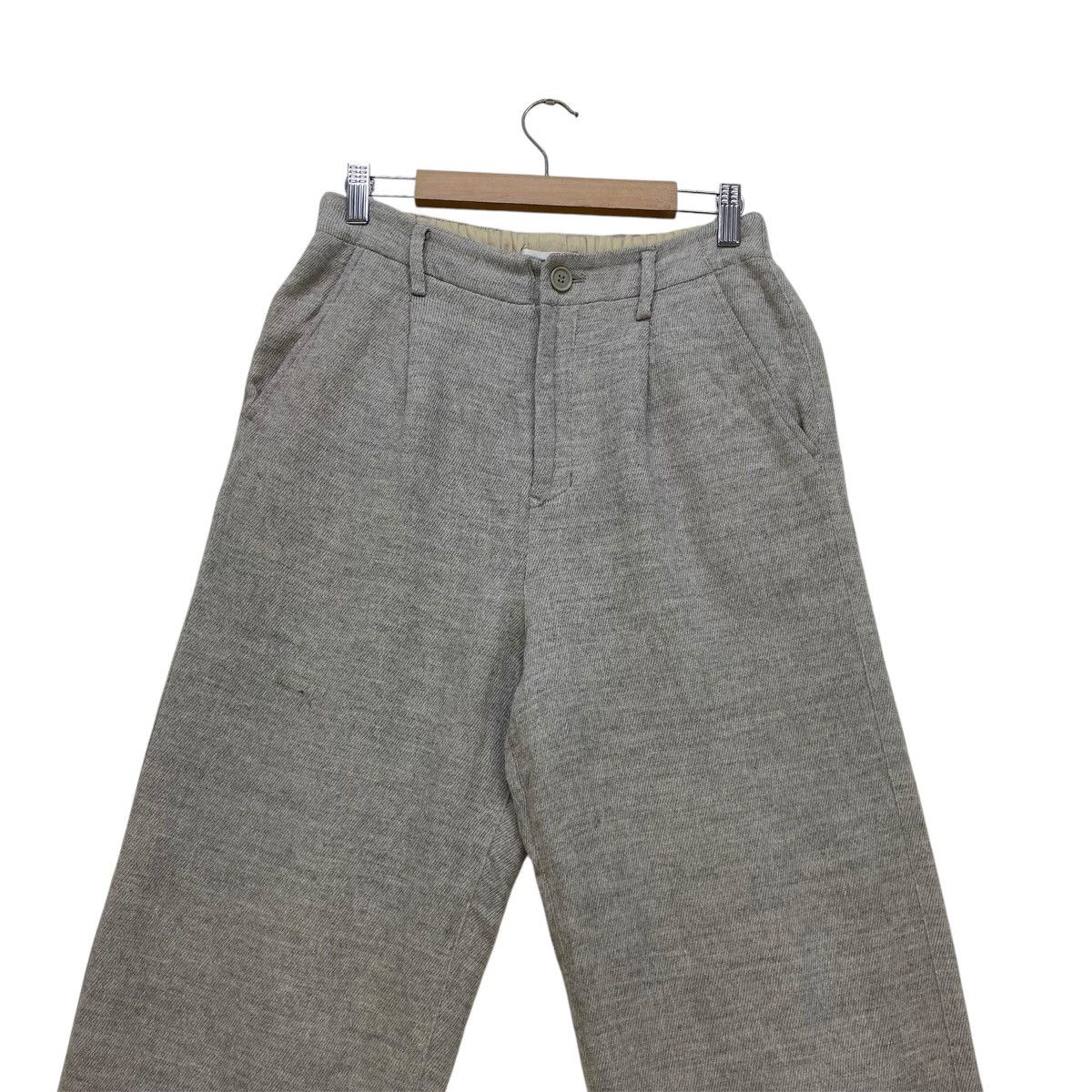 Issey Miyake Plantation by Issey Miyake Cropped Wide Pants Size US 26 / EU 42 - 2 Thumbnail