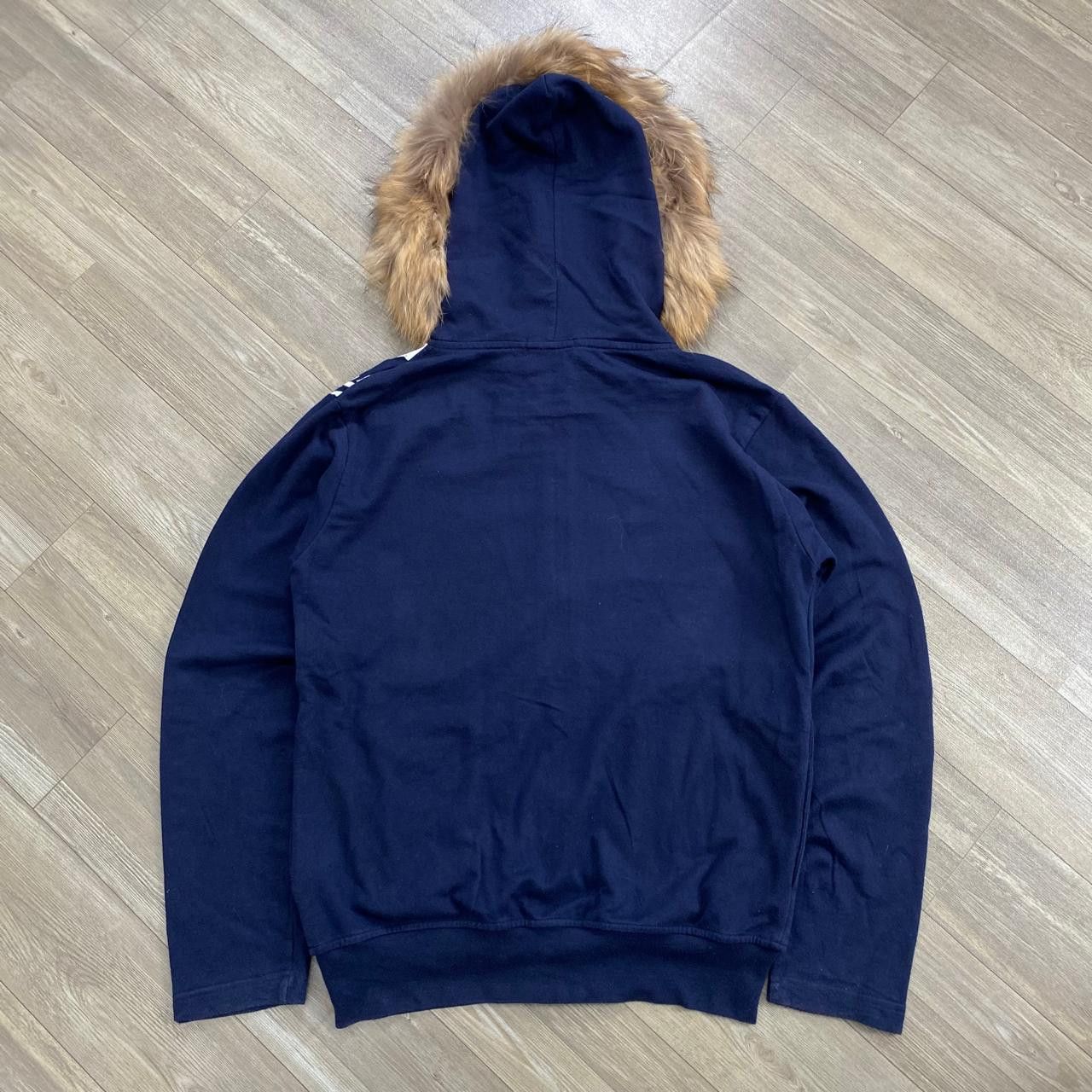 Japanese Brand 2000s Original Remakgear Fur Zip Hoodie Poem Goa Lgb Style Size US M / EU 48-50 / 2 - 14 Thumbnail