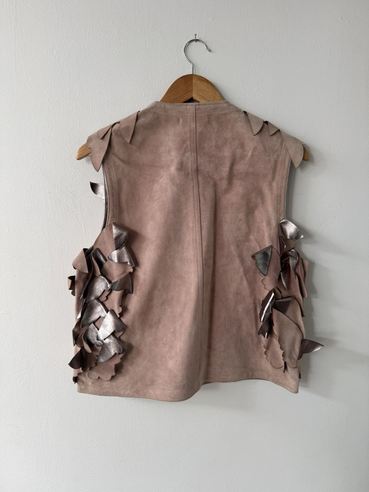 Japanese Brand RARE Masu Leather Angel Vest Size US M / EU 48-50 / 2 - 2 Thumbnail