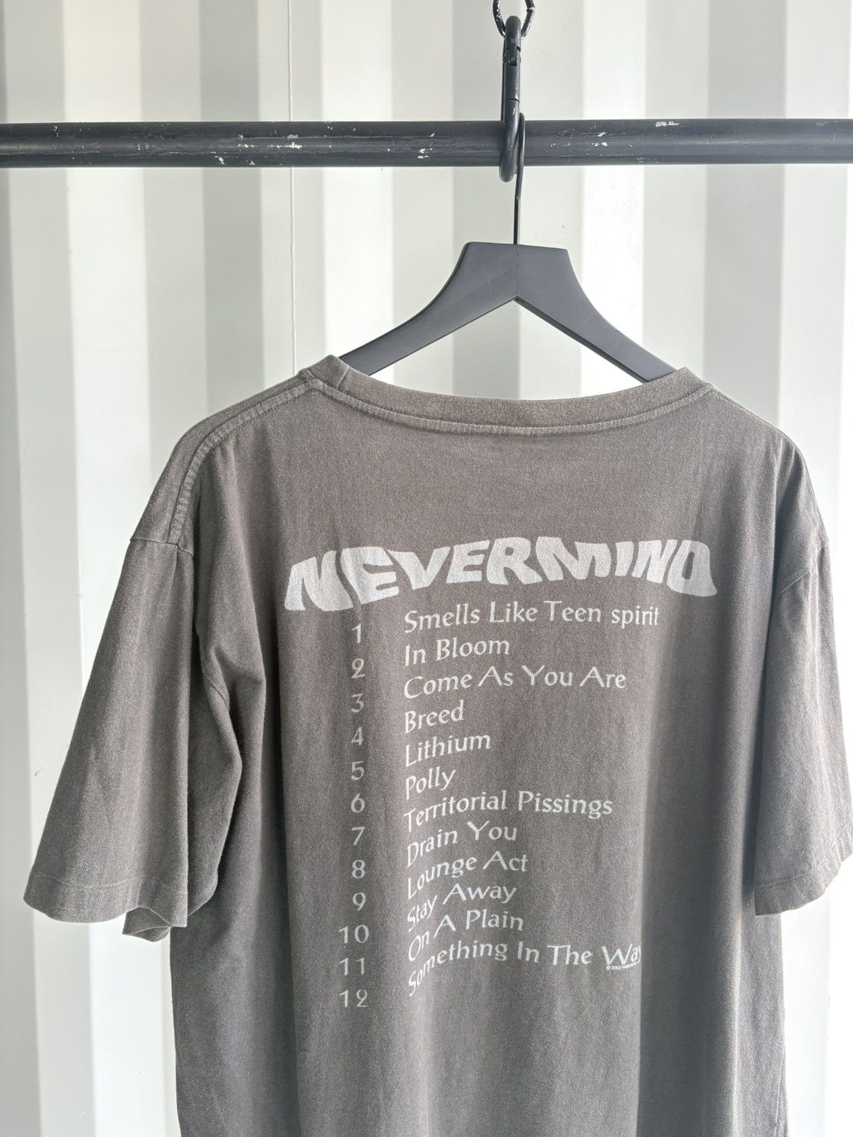 Band Tees Nirvana Nevermind Sun Faded Distressed ERD GRUNGE WCC Band Size US XL / EU 56 / 4 - 6 Thumbnail