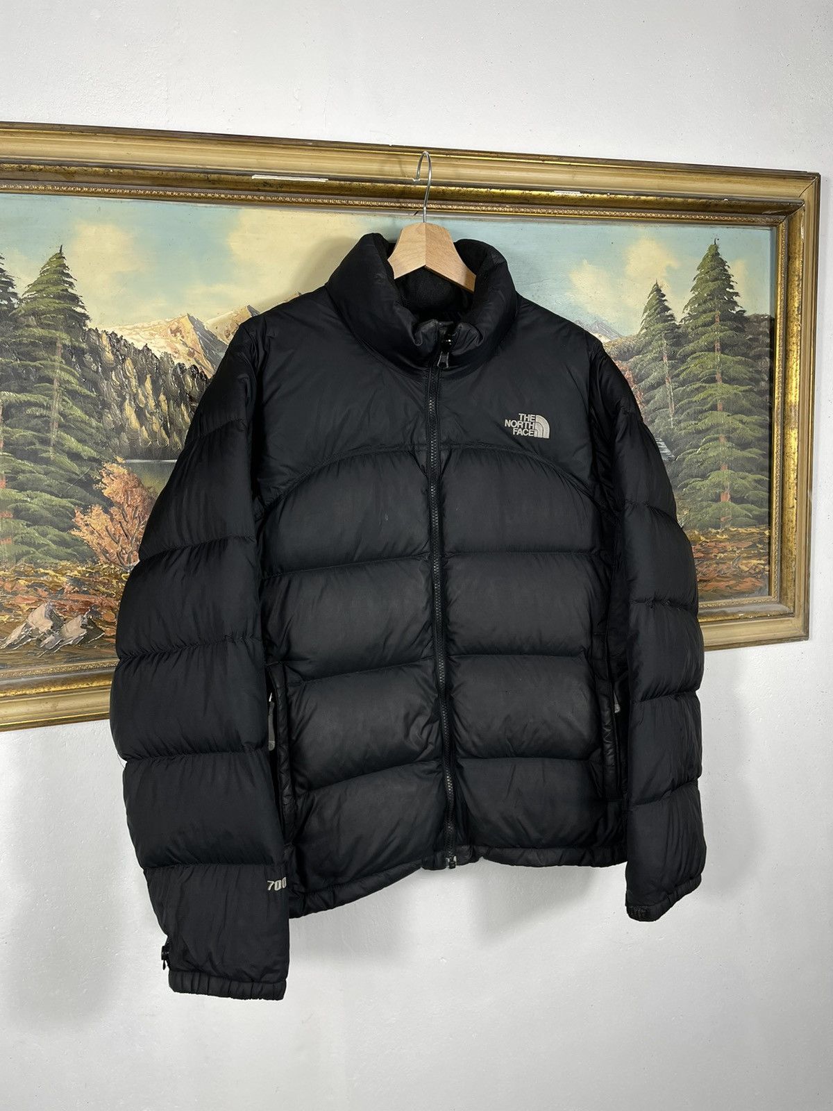 The North Face × Vintage Black TNF Retro 00s Jacket Travis Scott Kylie Jenner Vibe Size L / US 10 / IT 46 - 2 Thumbnail