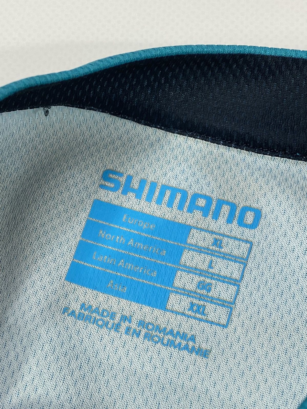 Other Shimano Cycling Biker Sport Jersey Teal Black Size US XL / EU 56 / 4 - 9 Thumbnail