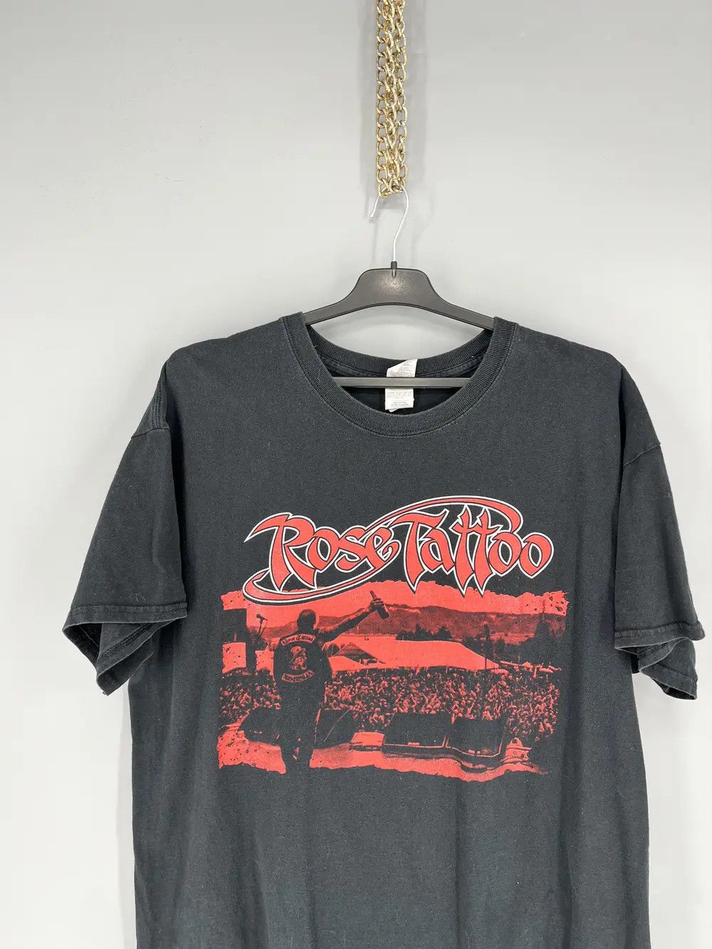 Band Tees Vintage 2018 y2k Rose Tattoo Blood Brothers Euro Tour Size US XL / EU 56 / 4 - 6 Thumbnail