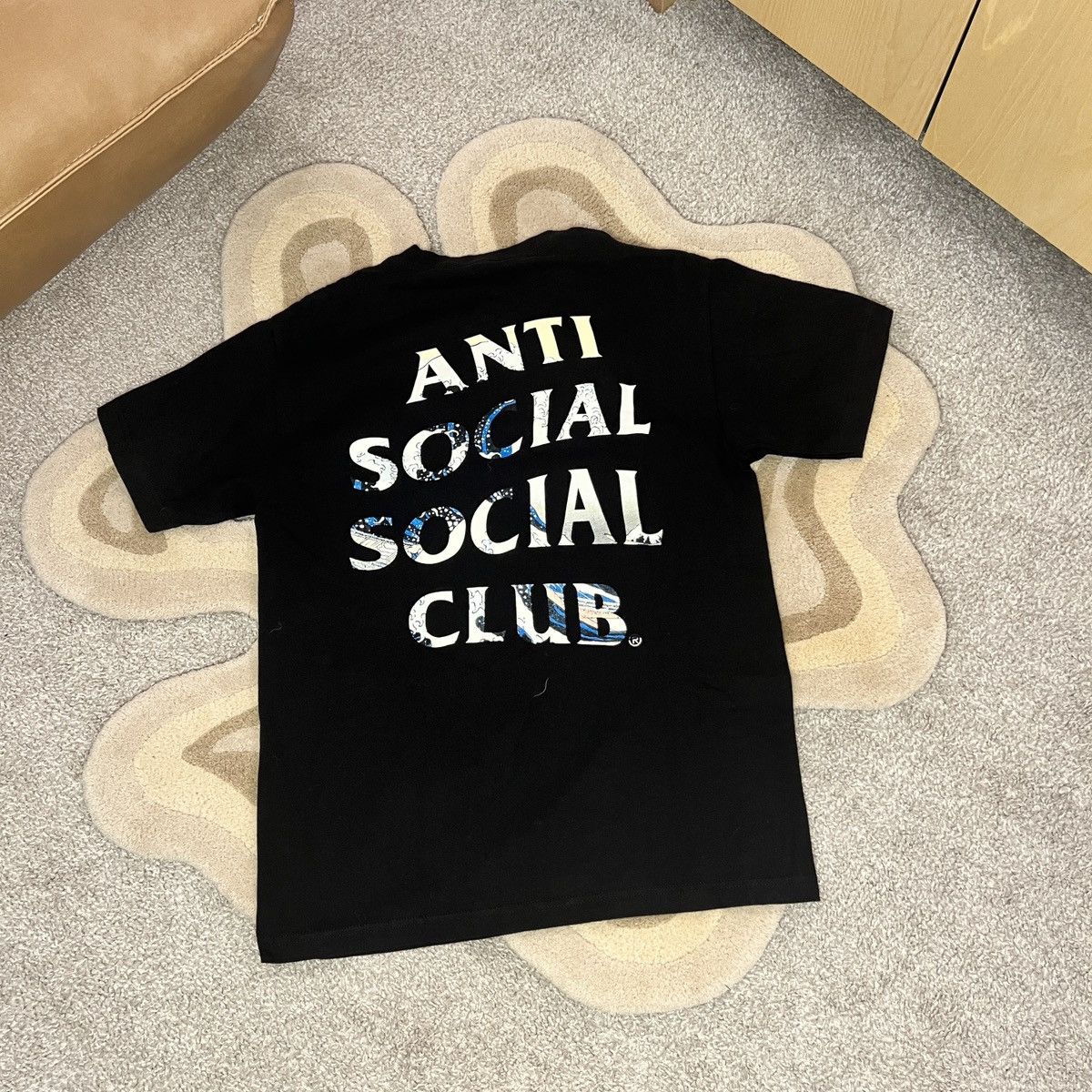 Anti Social Social Club Anti Social Social Club Wave Tee Medium Size US M / EU 48-50 / 2 - 2 Thumbnail