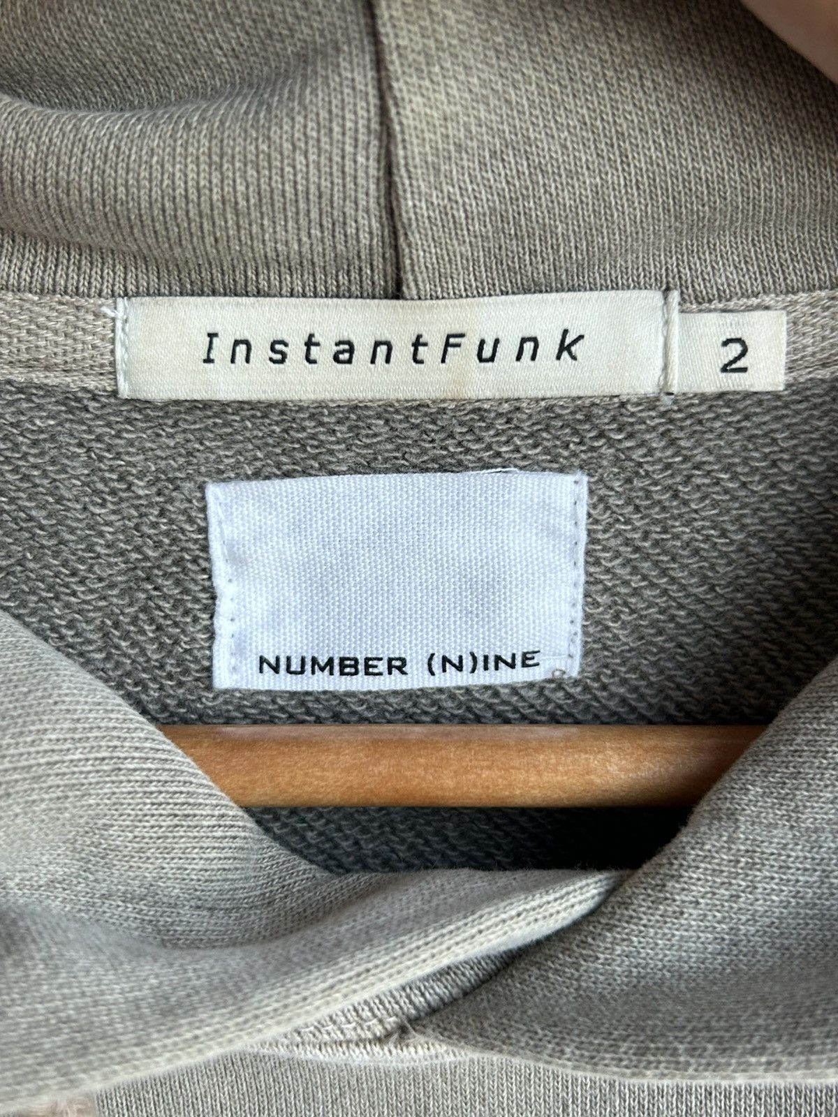 Number (N)ine Number Nine x Instant Funk hoodie pullover Size US XL / EU 56 / 4 - 5 Thumbnail