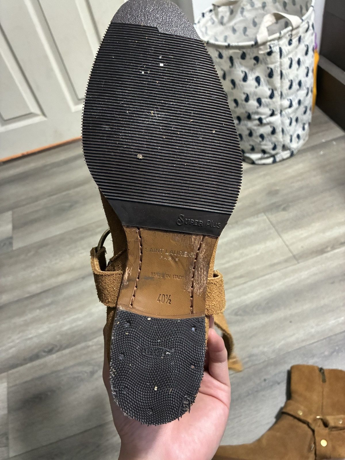 Saint Laurent Paris Harness Wyatt 40.5 Size US 8 / EU 41 - 6 Thumbnail