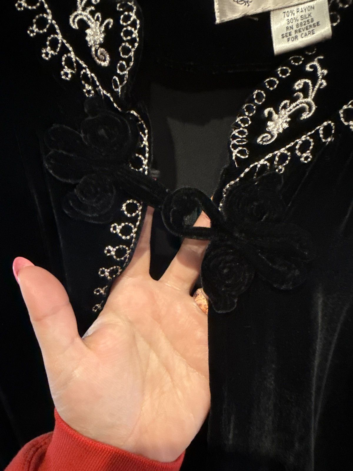 Other Black velvet cape Size ONE SIZE - 2 Thumbnail