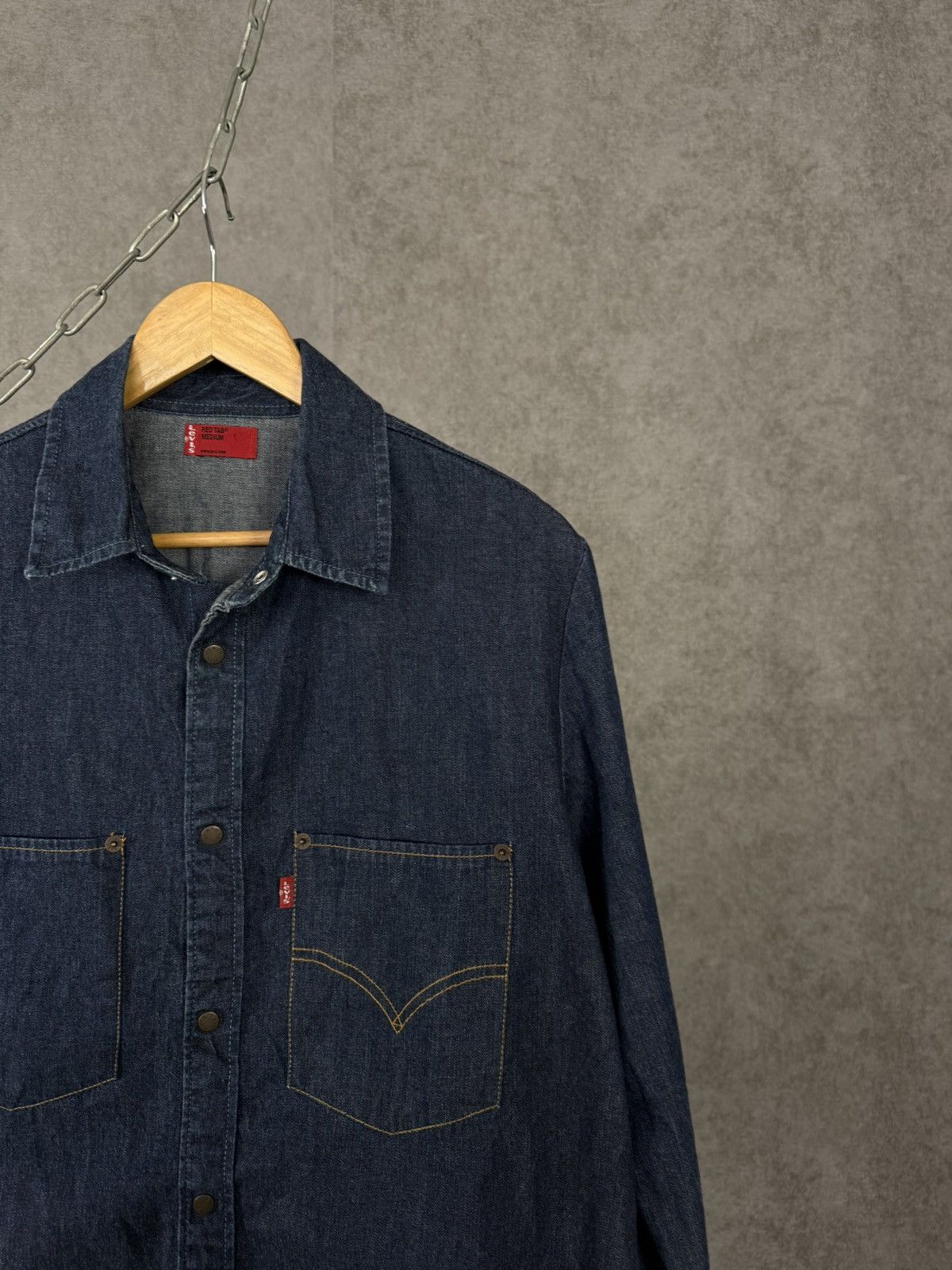 Levi's Levi’s vintage double pocket denim shirt Size US M / EU 48-50 / 2 - 2 Thumbnail